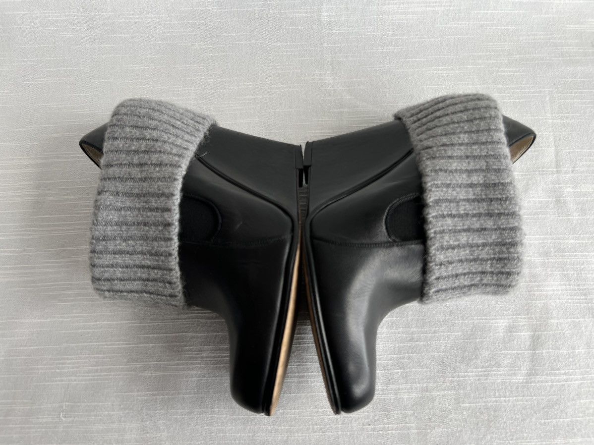 Bally Bally Leather Wool Women's Boots Black Size US 7 EU 37 1/2 Size US 7 / IT 37 - 3 Thumbnail