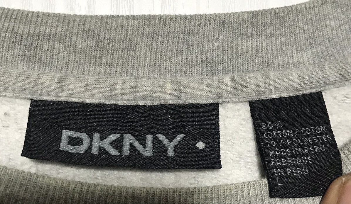 DKNY × Donna Karan Vintage DKNY Spellout Casualwear Sweatshirt Size US L / EU 52-54 / 3 - 8 Thumbnail