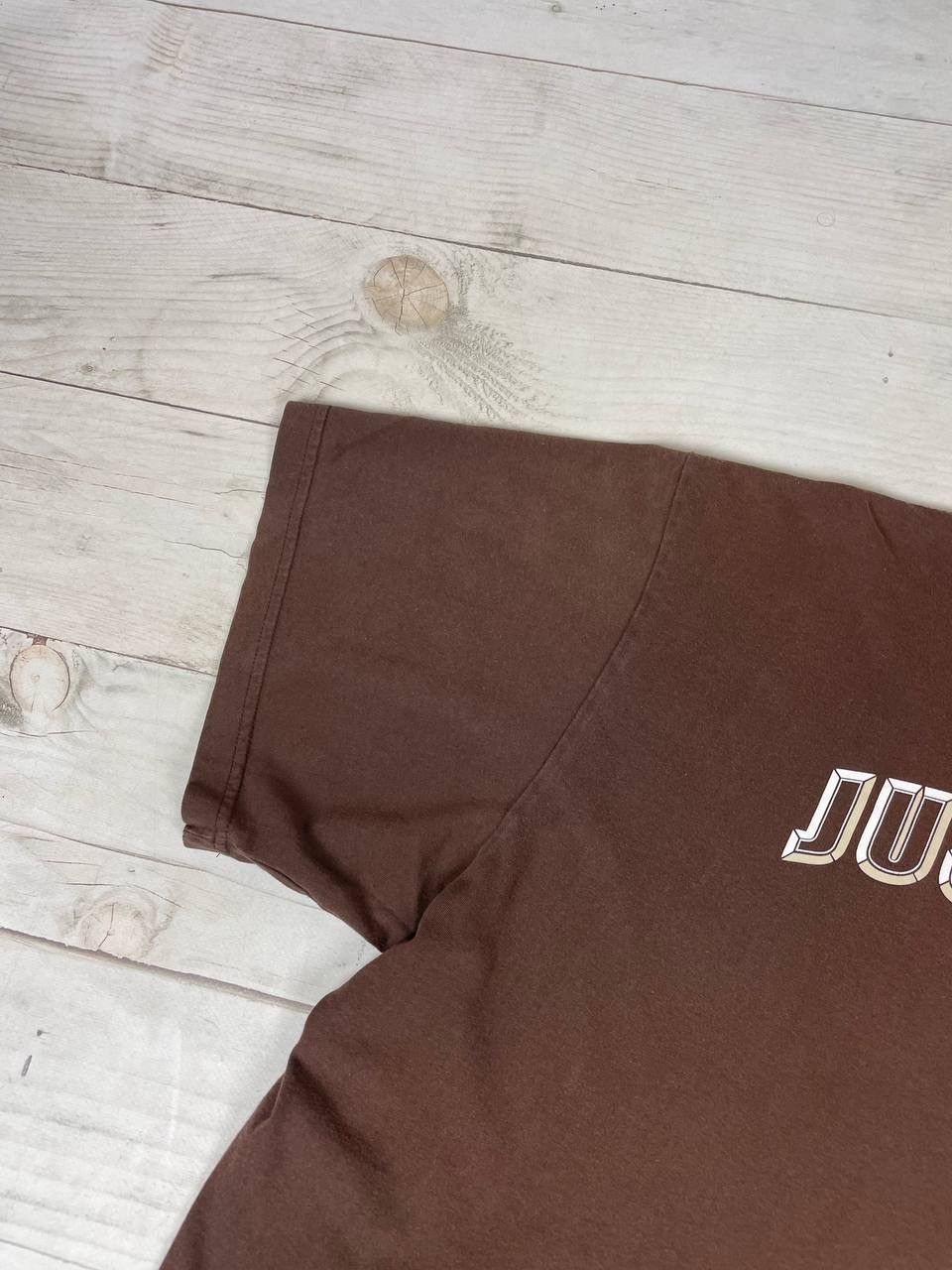 Nike Vintage Nike Just Do It Big Logo T Shirt 2000s Drill Size US XXL / EU 58 / 5 - 5 Thumbnail