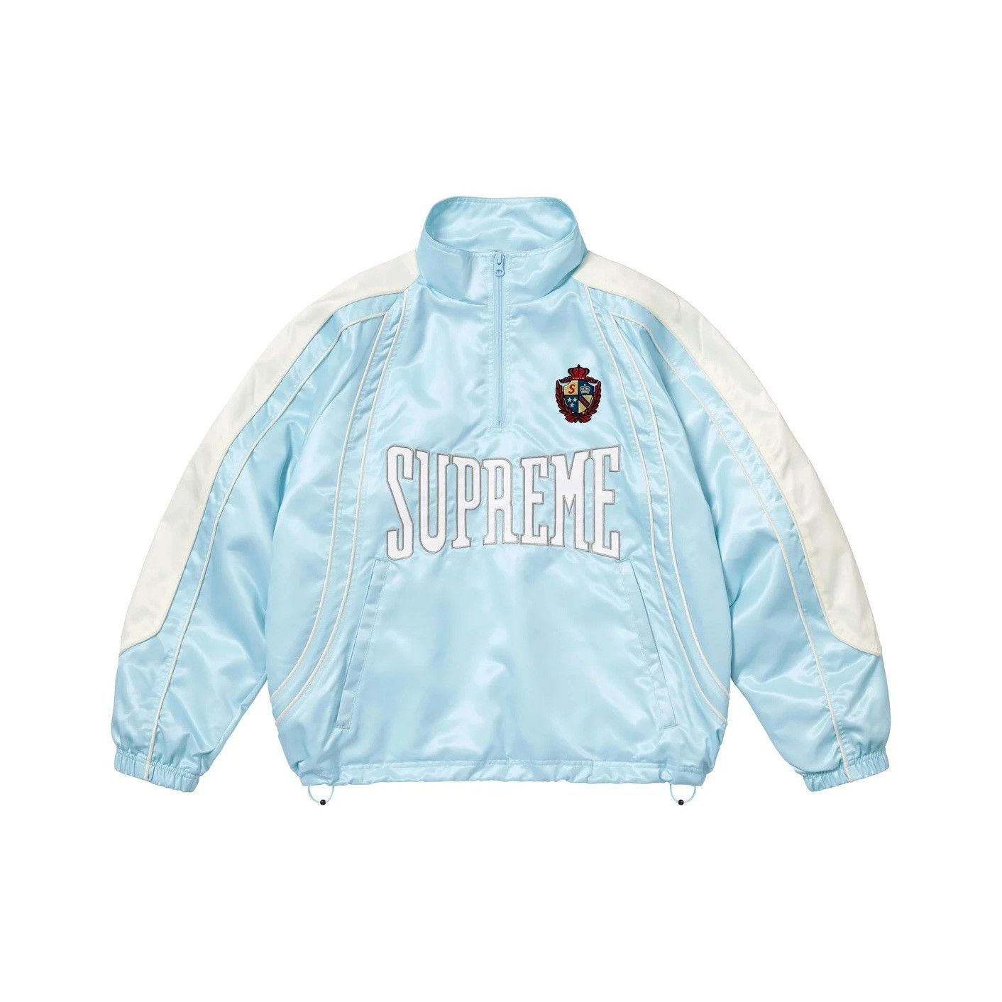 Supreme Supreme Satin Piping Pullover Size XL Size US XL / EU 56 / 4 - 1 Thumbnail