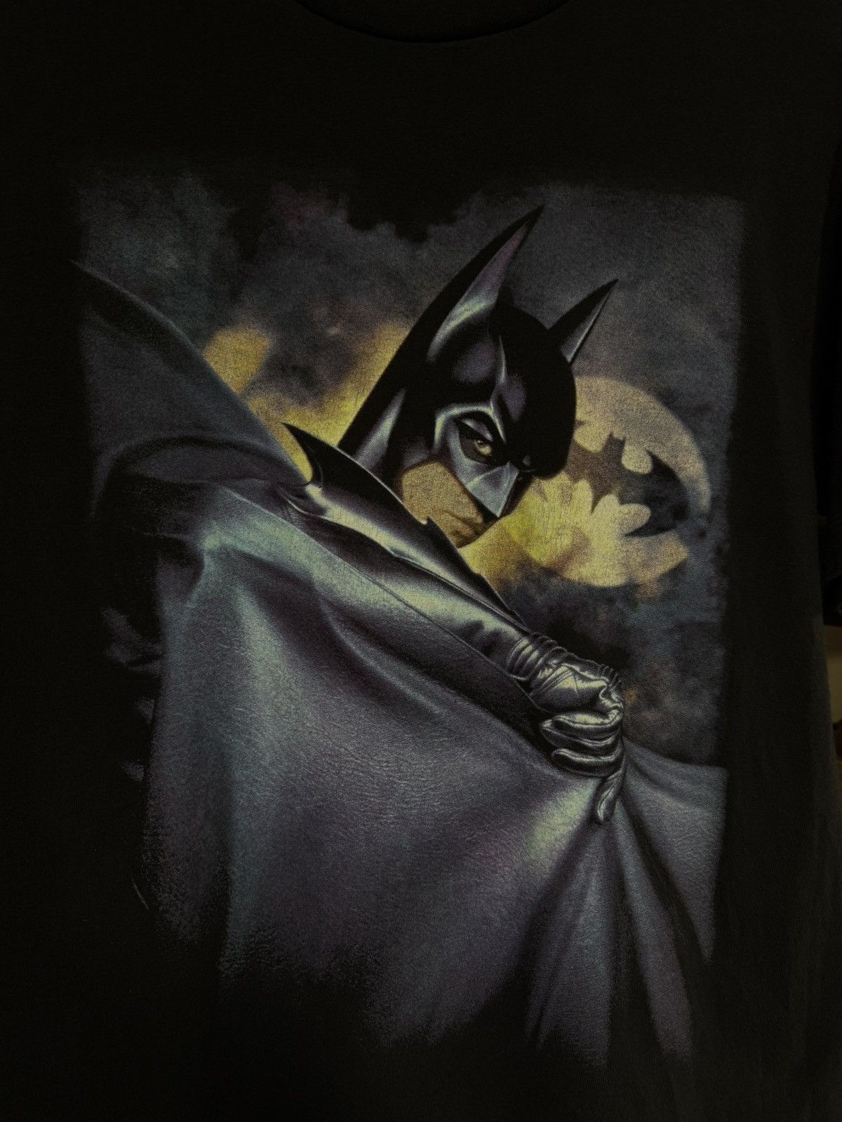 Vintage Vintage 1995 Batman Movie T-Shirt Dc Comics Tee Size Medium Size US M / EU 48-50 / 2 - 4 Thumbnail