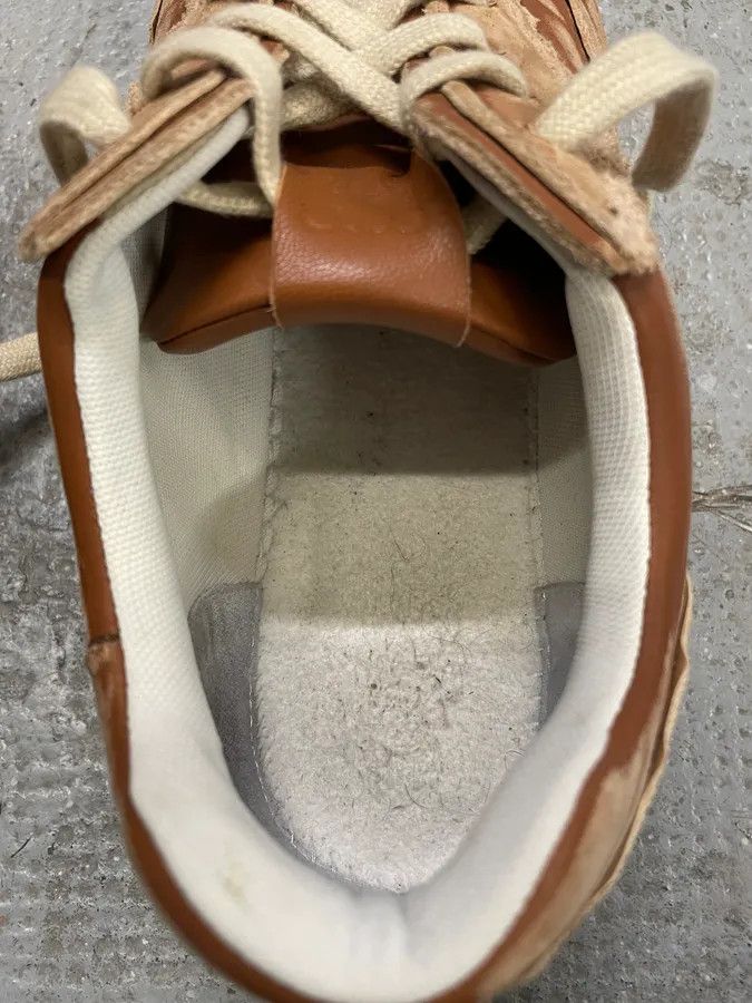 Loewe Loewe Brown Deconstructed Faded Leather Shoes Size US 12 / EU 45 - 11 Thumbnail