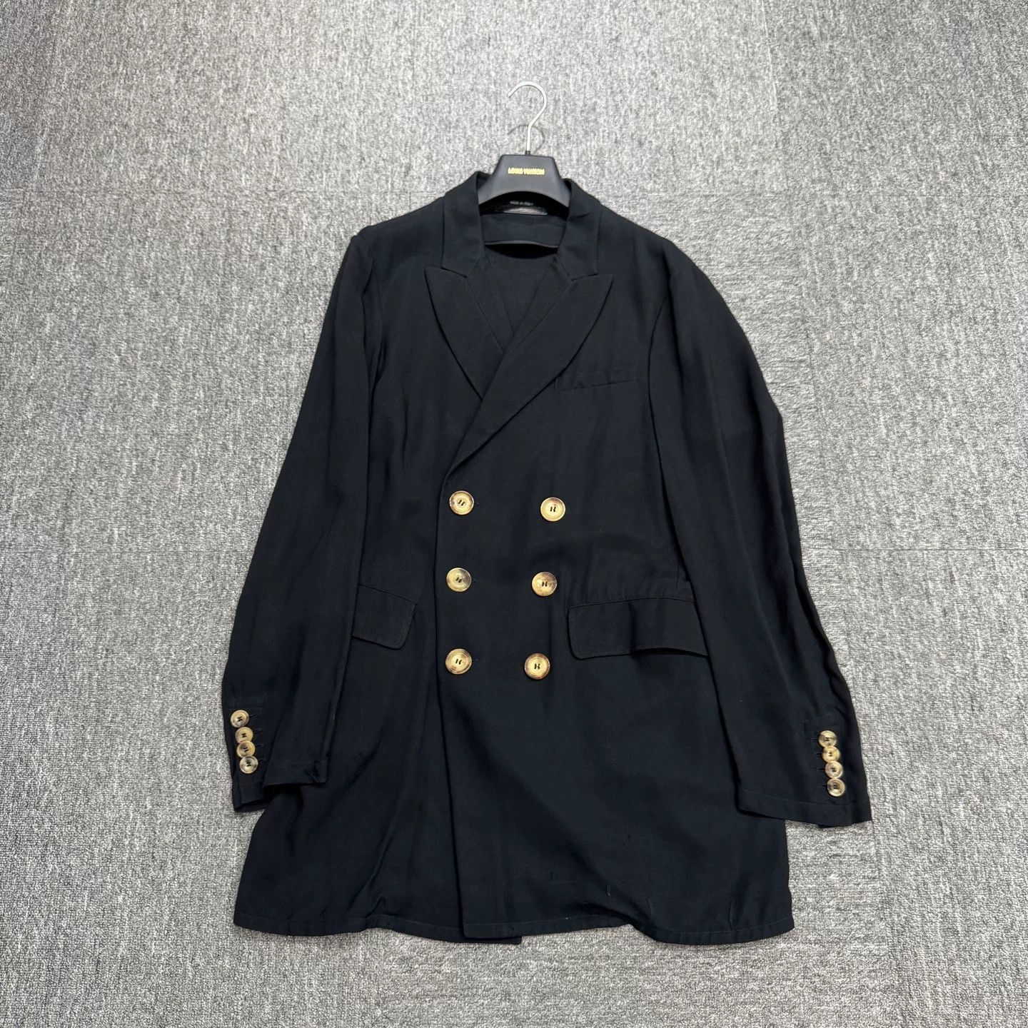 Giorgio Armani GIORGIO ARMANI Double-Breasted Coat Size US M / EU 48-50 / 2 - 1 Thumbnail