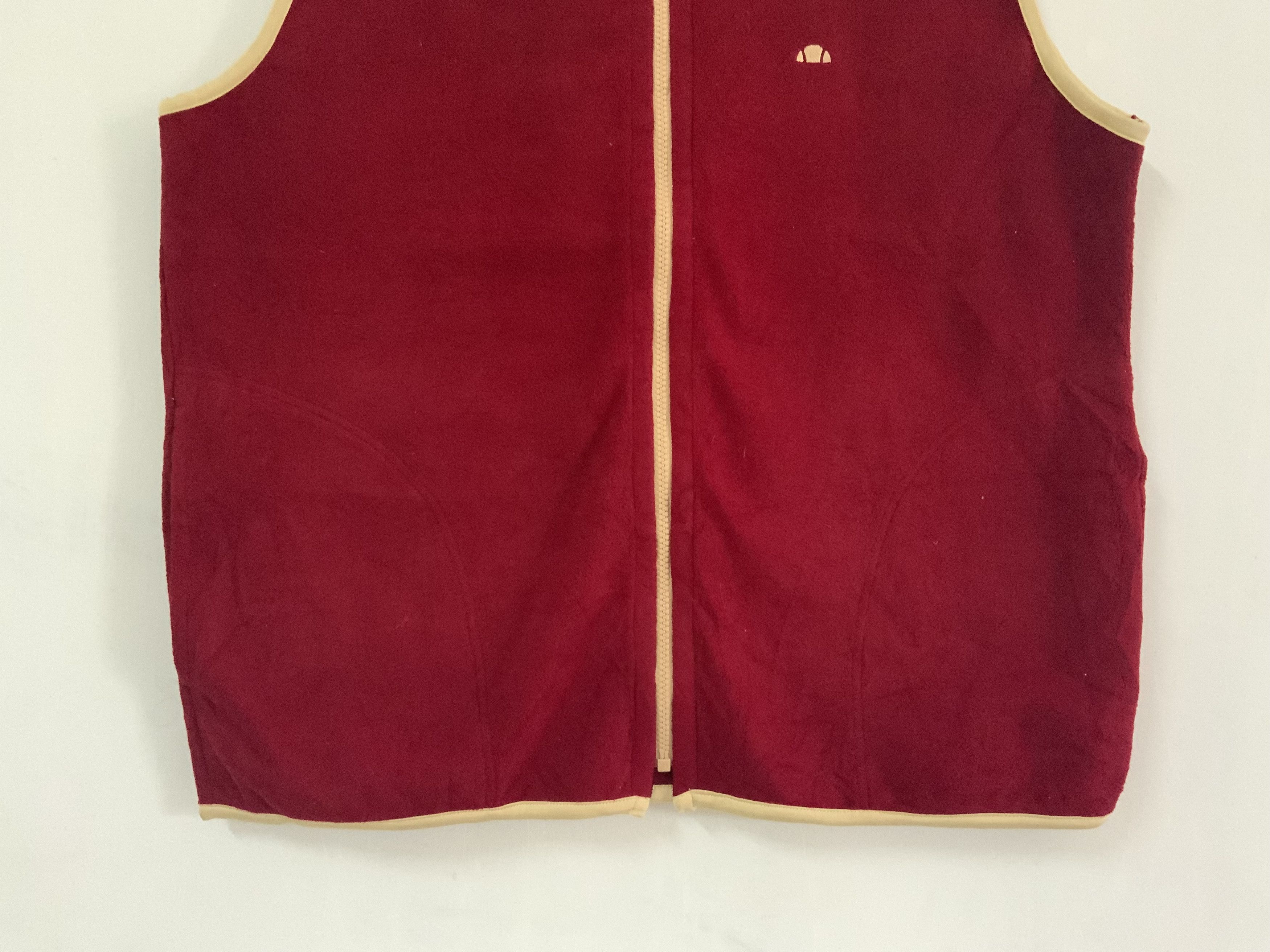 Ellesse Ellesse Velvet Maroon Winter Session Vest Size US L / EU 52-54 / 3 - 4 Thumbnail