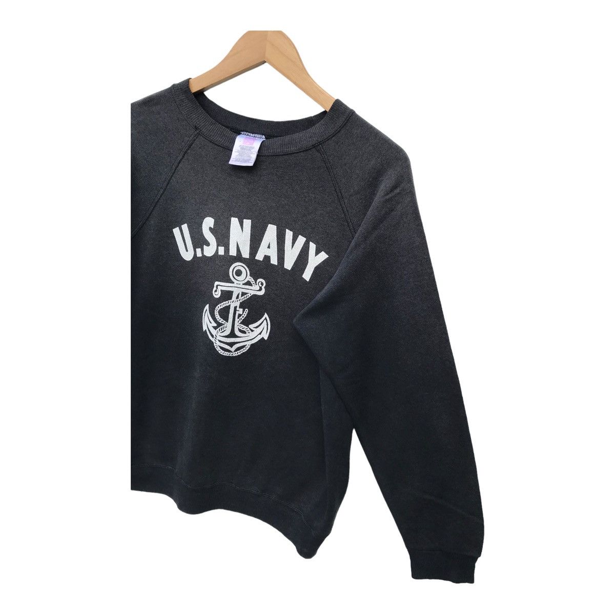 Vintage Vintage Navy Sweatshirt Military Sweater Size US L / EU 52-54 / 3 - 5 Thumbnail