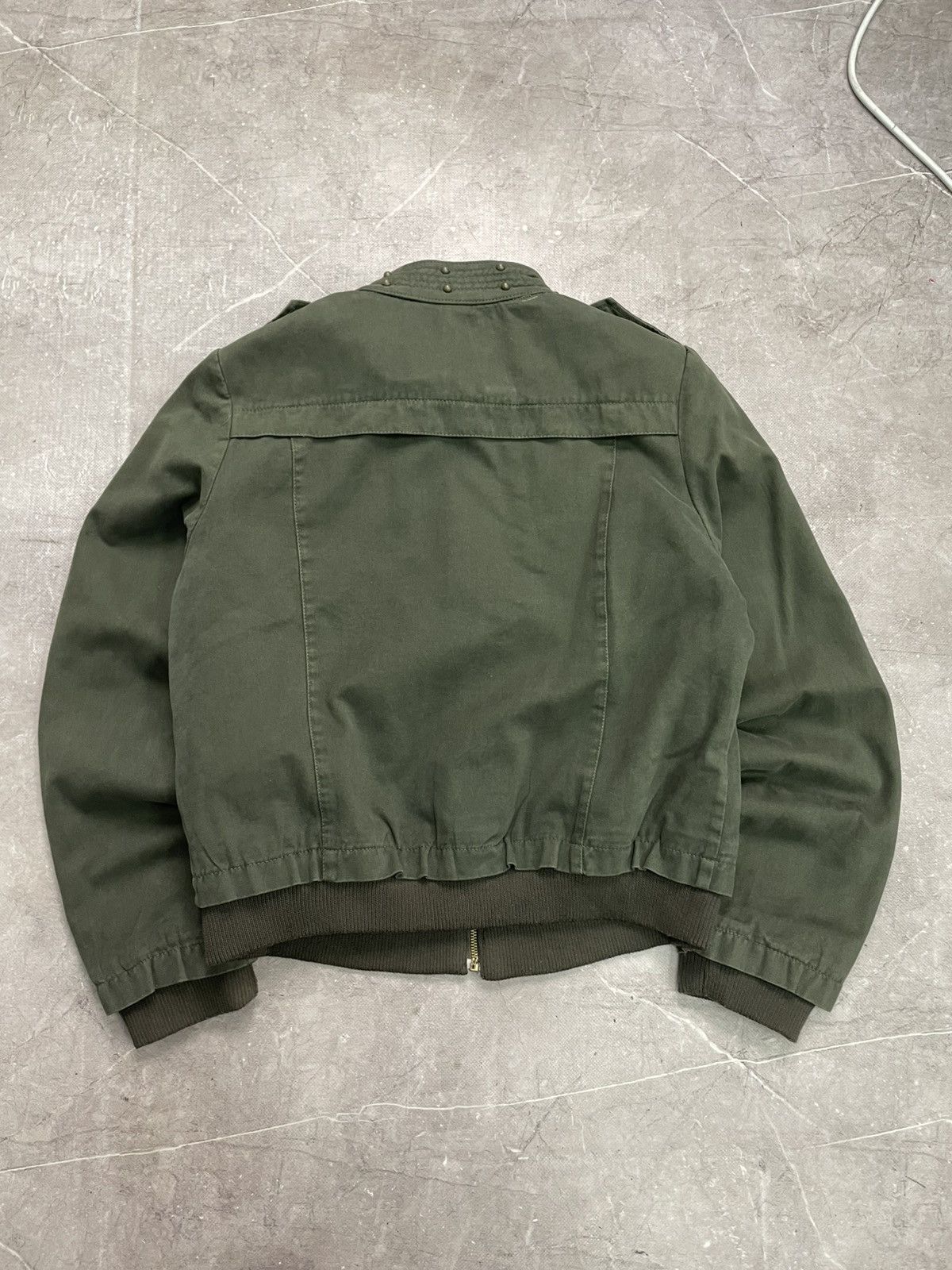 Hysteric Glamour Green military style jacket vintage workwear Size US M / EU 48-50 / 2 - 7 Thumbnail