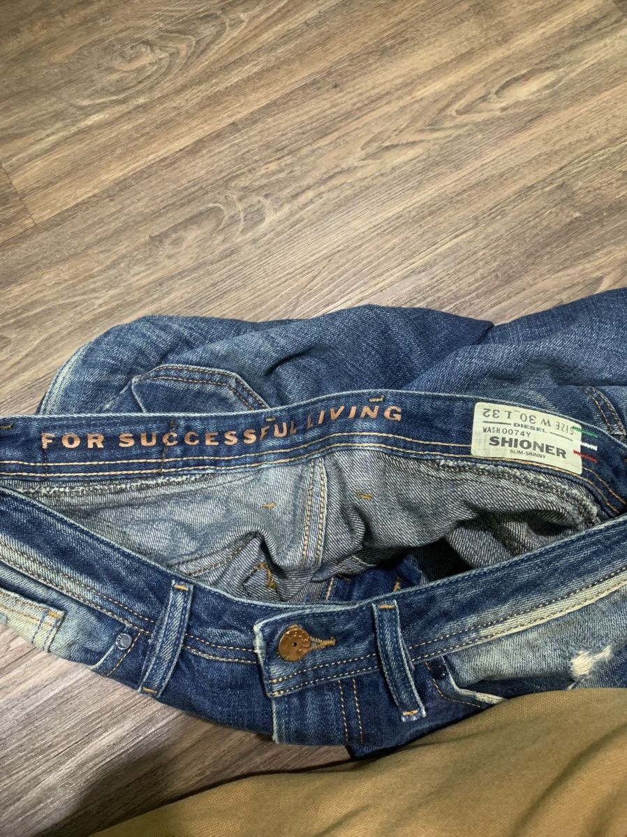 Diesel Vintage Diesel Distressed Denim Jeans Long Pants Size US 30 / EU 46 - 7 Thumbnail