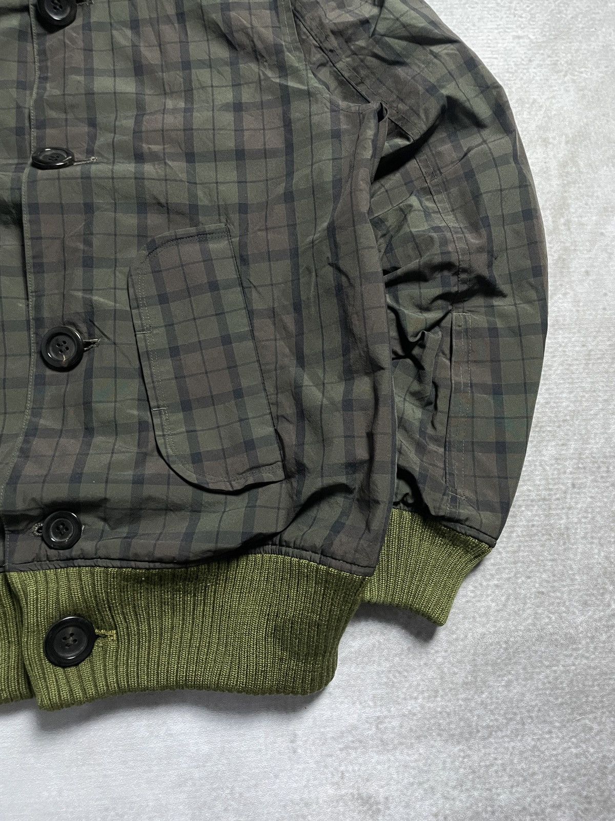 Diet Butcher Slim Skin Tartan Jacket