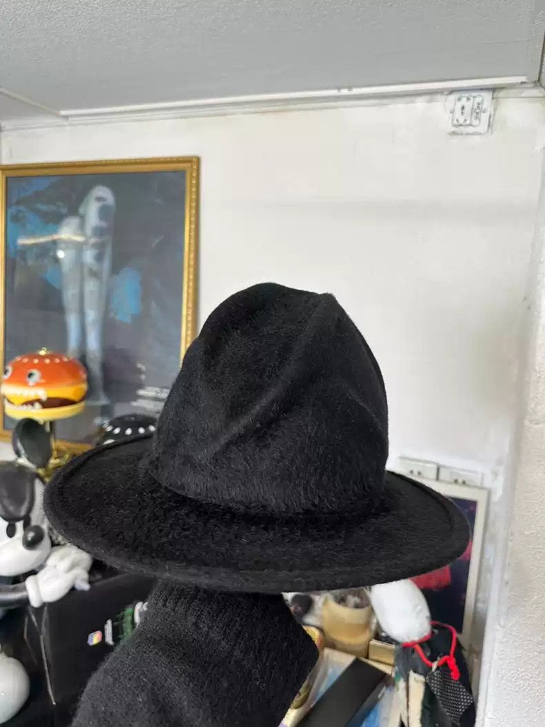 アンダーカバーundercoverキジマタカユキラビットファーハット24AW帽子 KIJIMA TAKAYUKI ハット ラビットファー 59cm 黒（2022/06/22買取