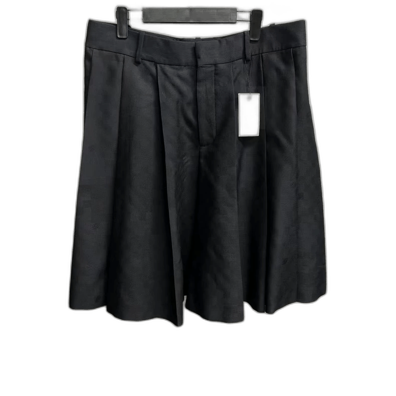 Louis Vuitton Louis Vuitton Black Checkered Logo Skirt Size US 44 / EU 60 - 1 Thumbnail