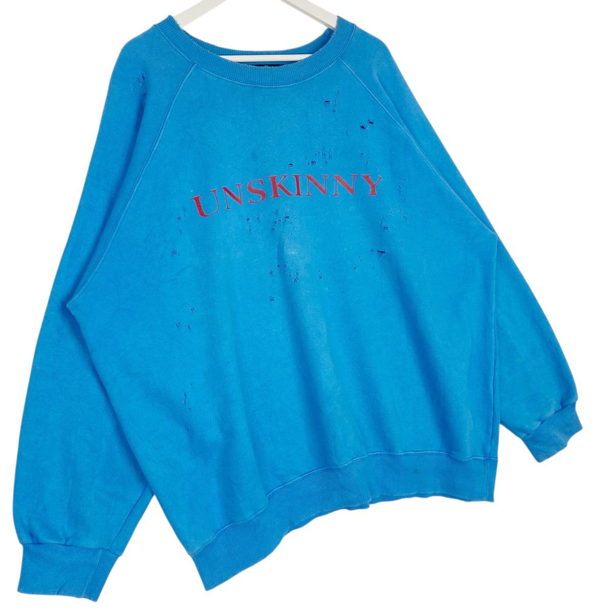 Other Vintage Distressed 5ALL.as Unskinny Sweatshirt Crewneck Blue Size US XL / EU 56 / 4 - 3 Thumbnail