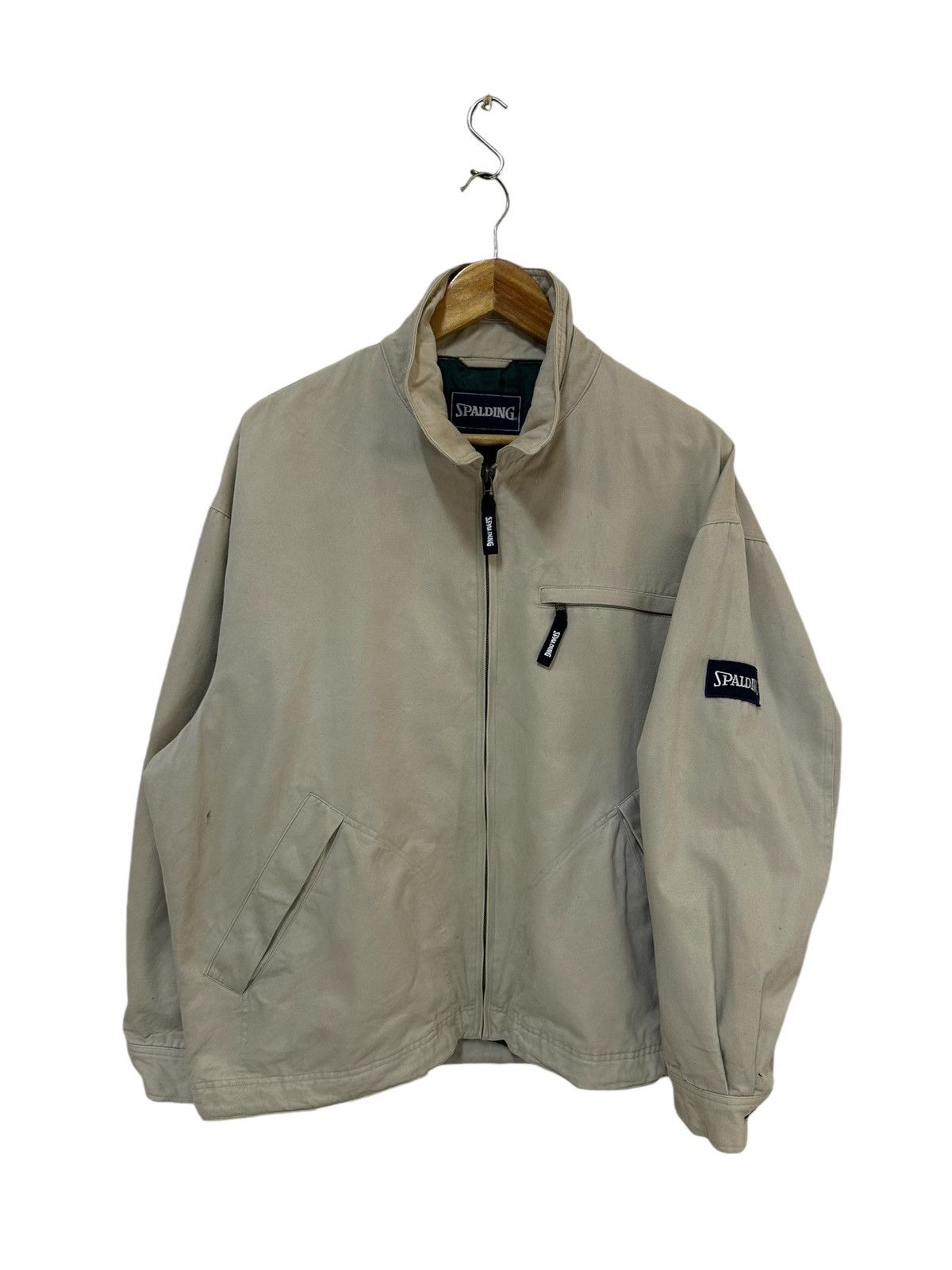 Spalding × Vintage Vintage Spalding Jacket Oversized Size US XL / EU 56 / 4 - 3 Thumbnail