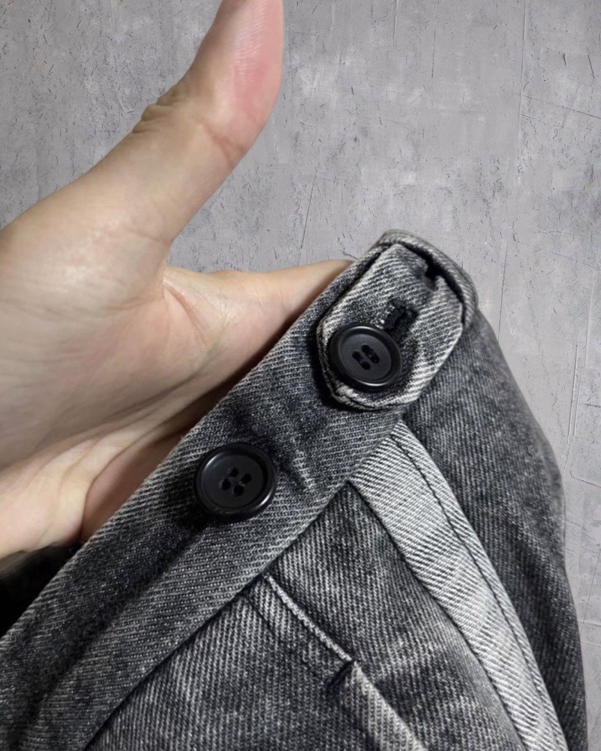 Comme des Garcons × Comme des Garcons Homme × Comme des Garcons Homme Plus AW98 Comme des garcons homme plus inside out denim Size US 30 / EU 46 - 4 Thumbnail