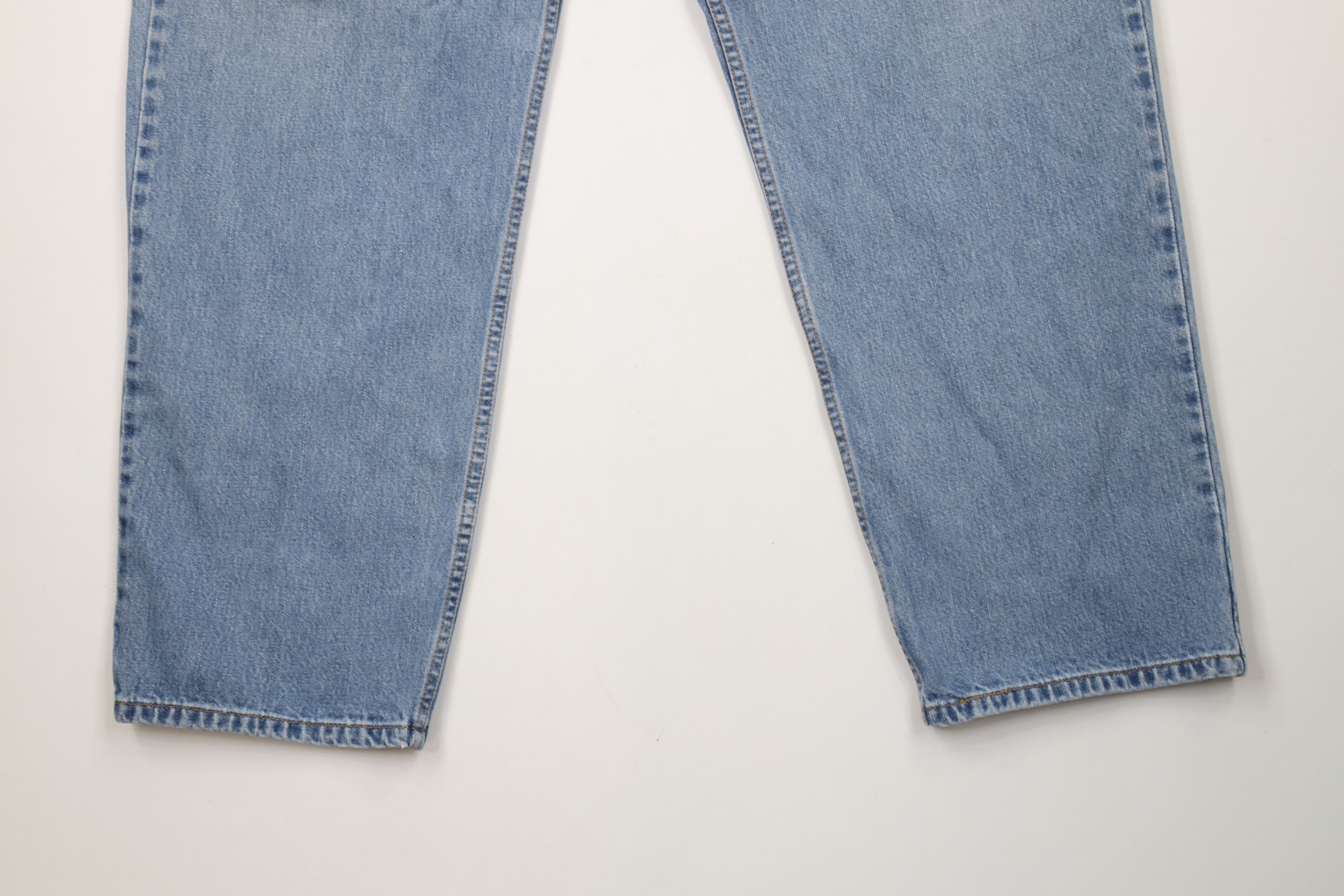 Levi's × Vintage Vintage Y2K 2004 Levis 550 Relaxed Fit Denim Jeans Blue Size US 44 / EU 60 - 4 Thumbnail