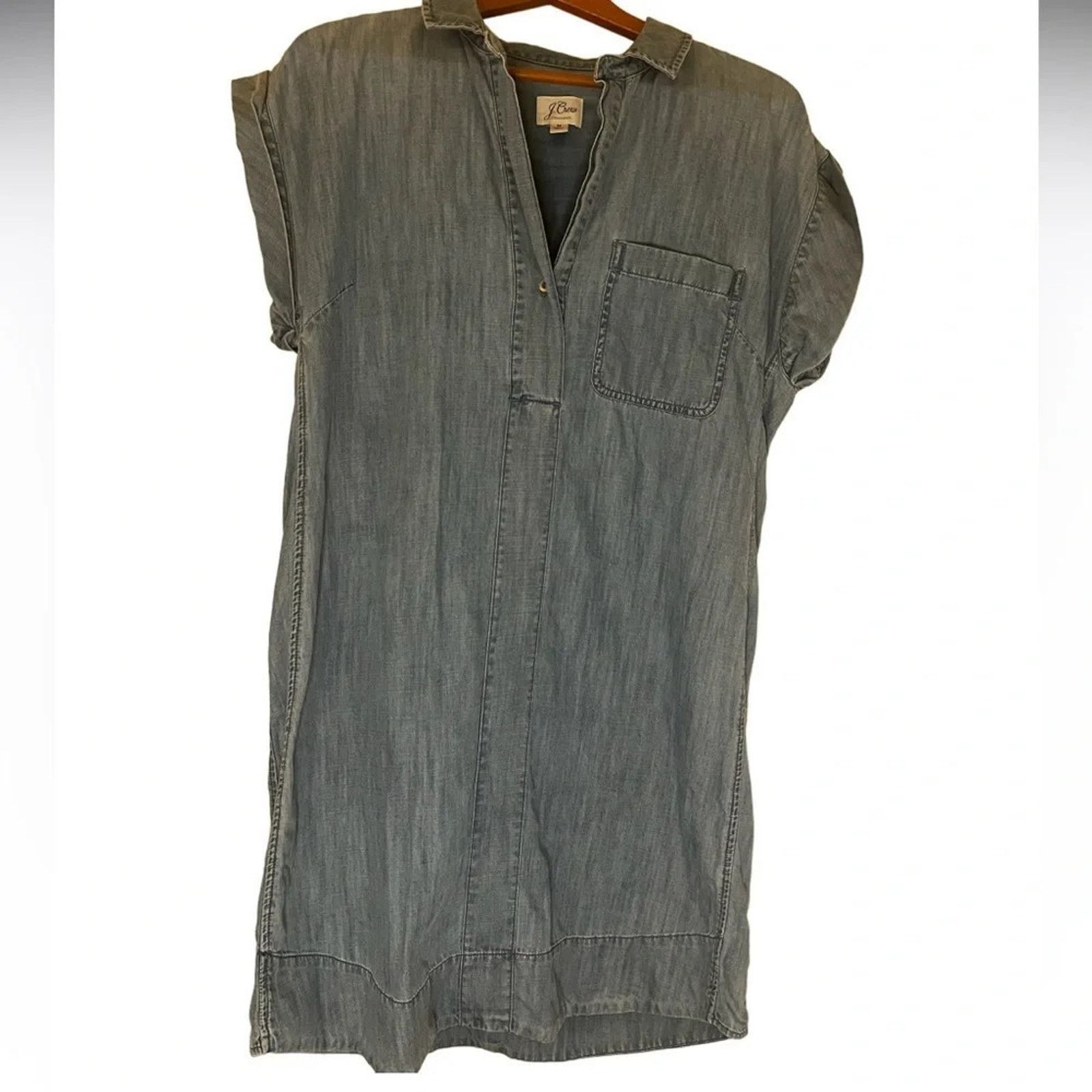 Free People J Crew denim mini dress, size Medium Size M / US 6-8 / IT 42-44 - 1 Thumbnail