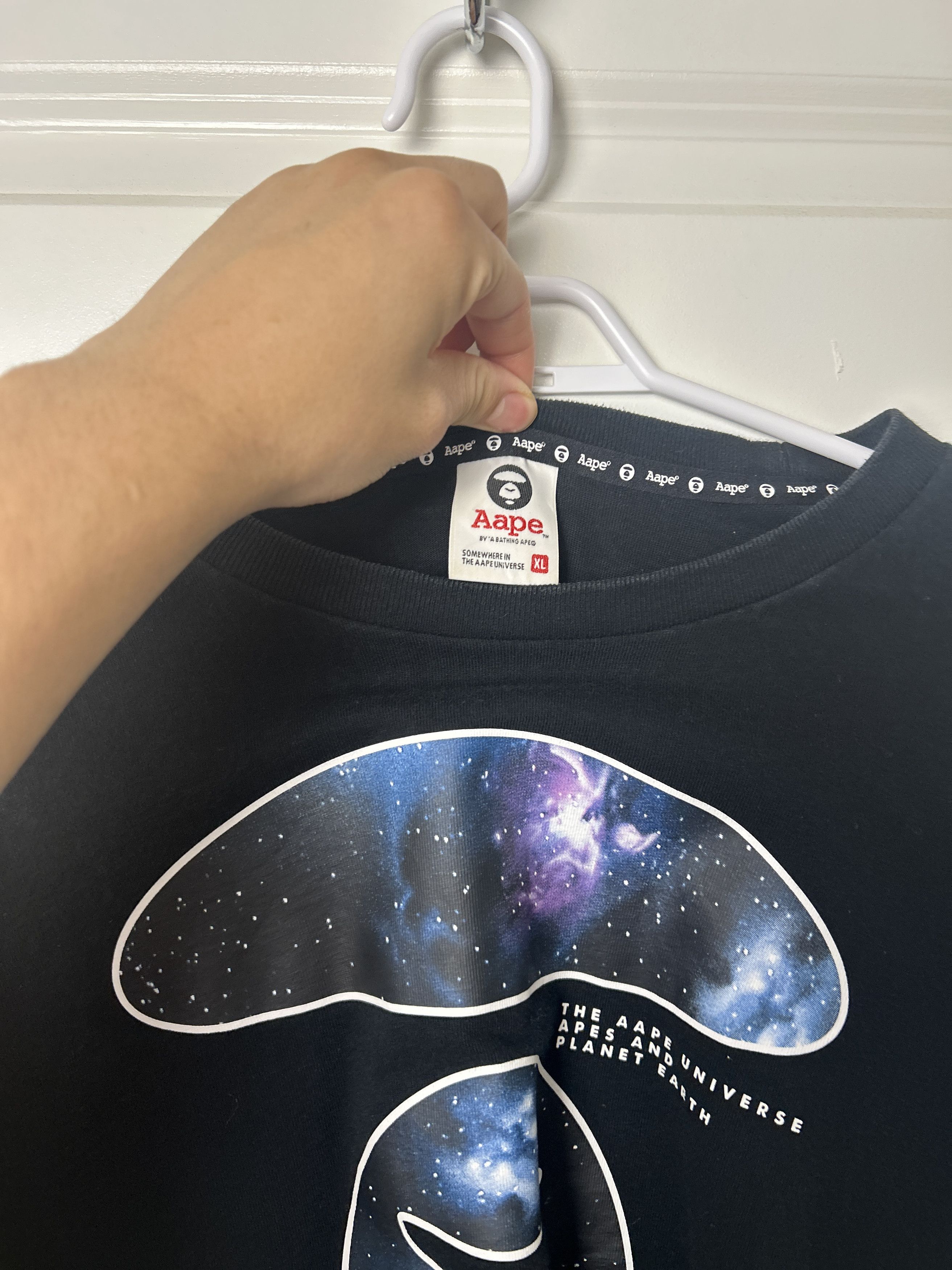 Aape Aape Galaxy Shirt Size US XL / EU 56 / 4 - 2 Thumbnail