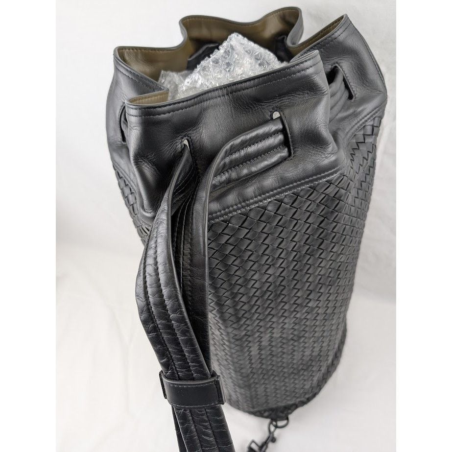 Bottega Veneta o1rshd1 Size: OS / Intrecciato Duffle Bag in Black Size ONE SIZE - 7 Thumbnail