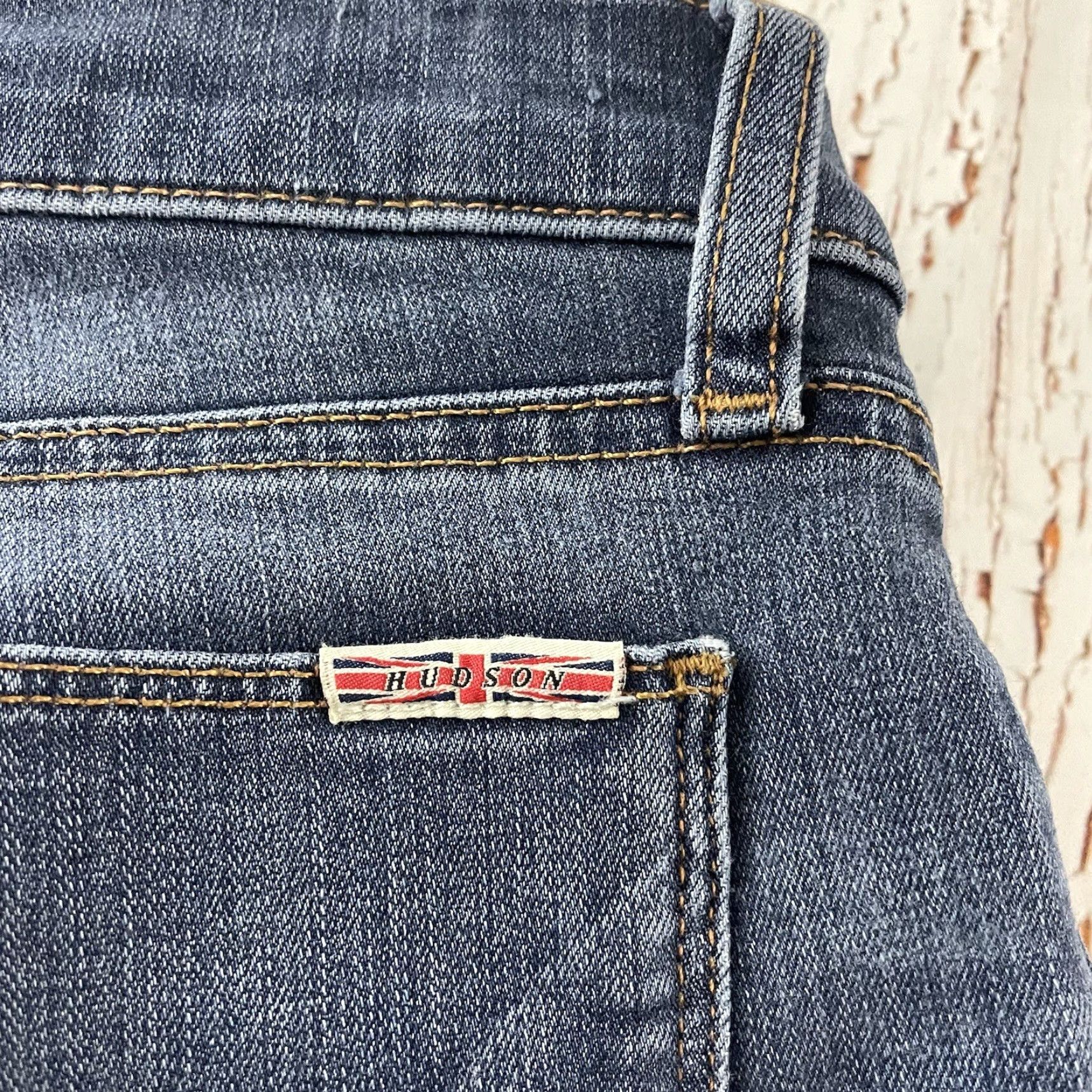Hudson Hudson Krista Jeans Denim Blue Women's 25 Slim Skinny Size 42" / US 20 - 2 Thumbnail