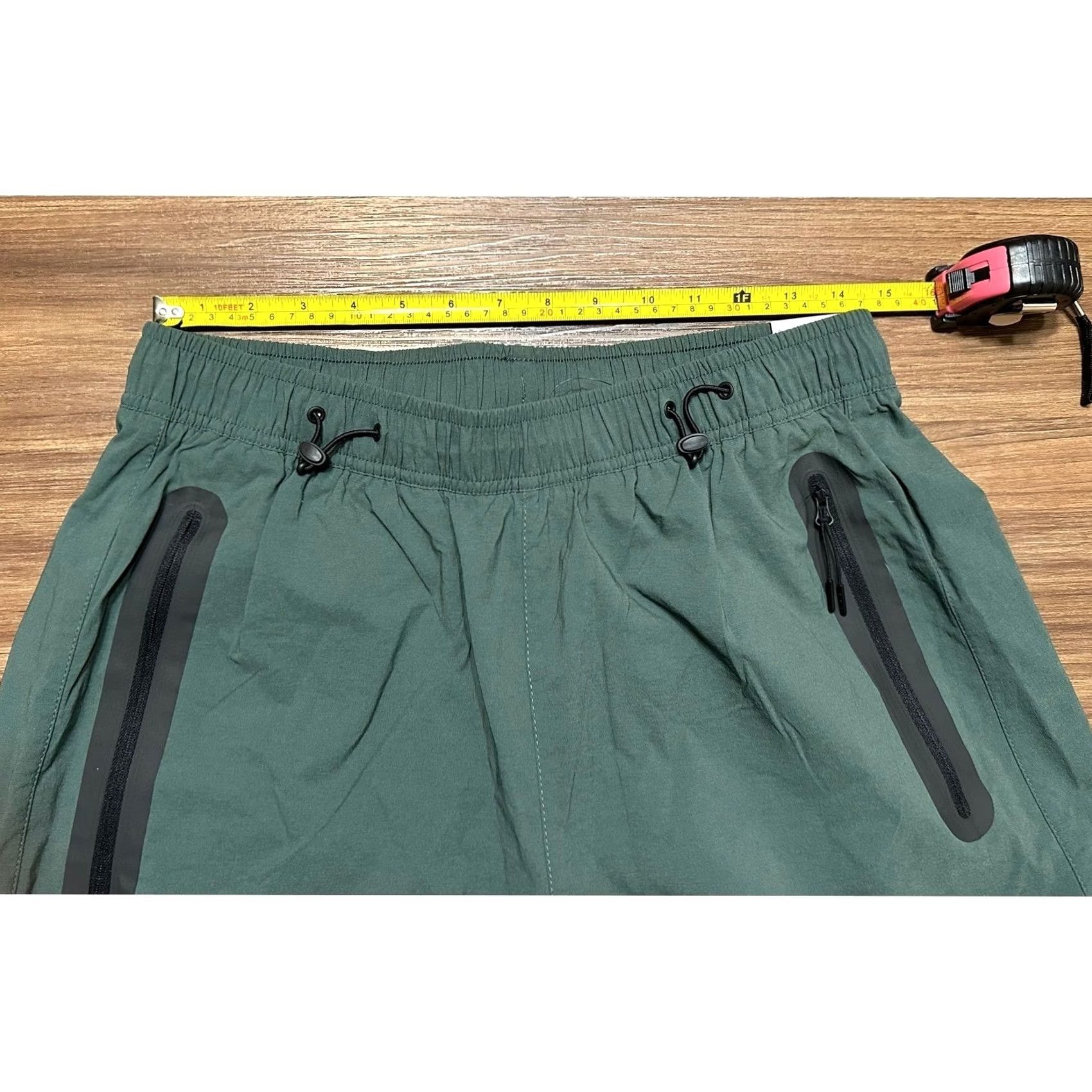 Nike Nike Tech Woven Track Pants Green Black Mens M Size US 31 - 7 Thumbnail