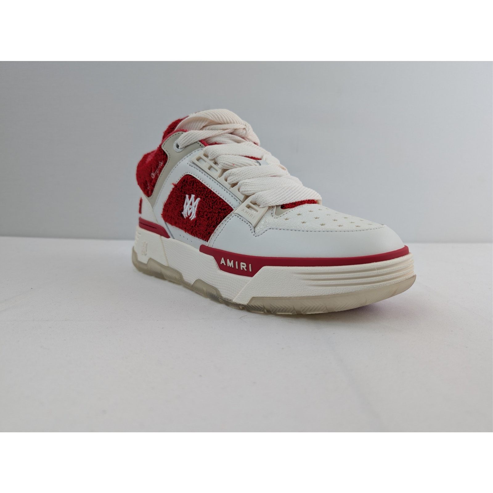 Amiri o1rshd1 Q:3 / Varsity MA-1 Sneakers in Red Size US 8 / EU 41 - 2 Thumbnail