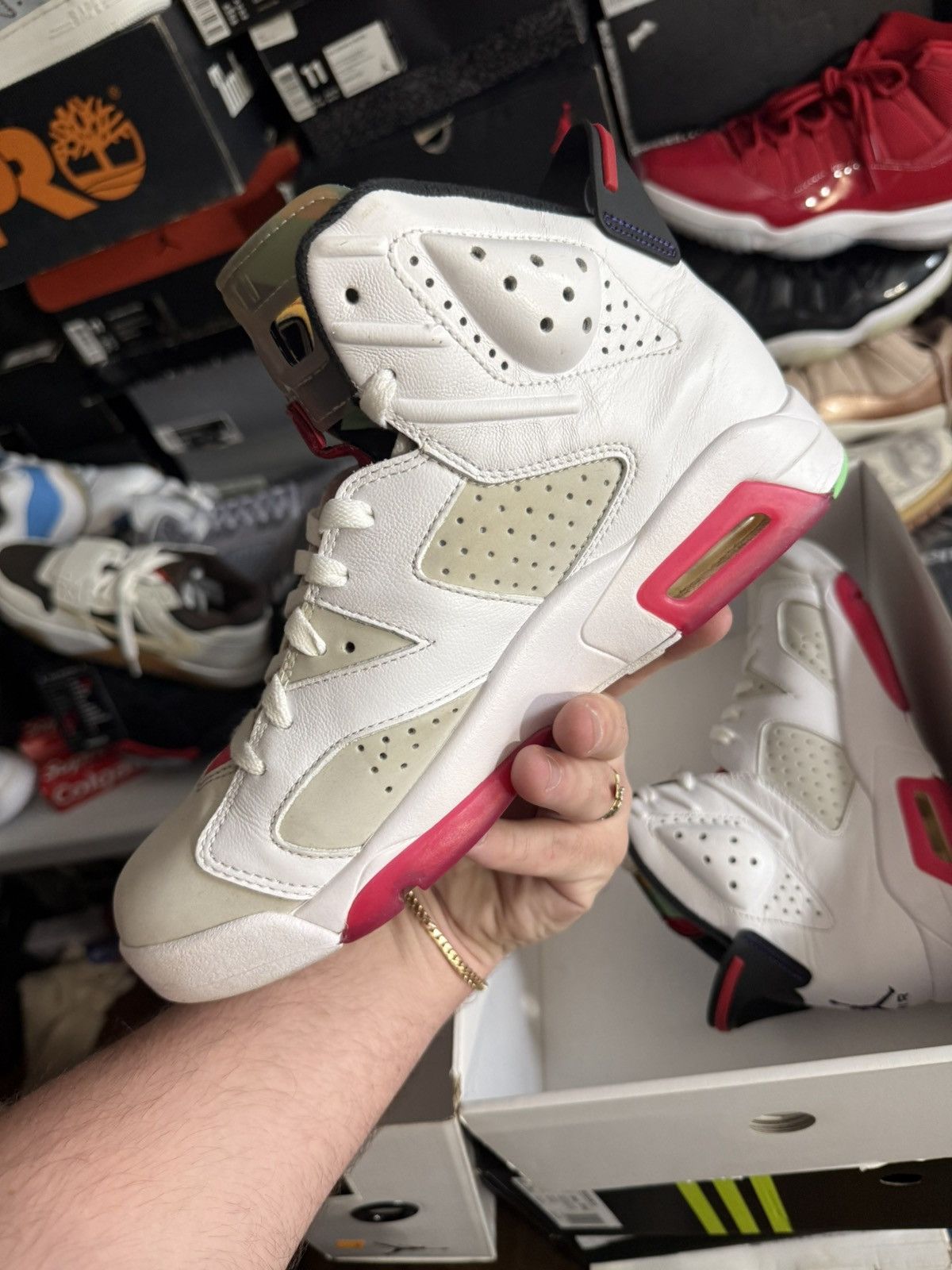 Jordan Brand Jordan retro 6 hare sz 8.5 Size US 8.5 / EU 41-42 - 3 Thumbnail