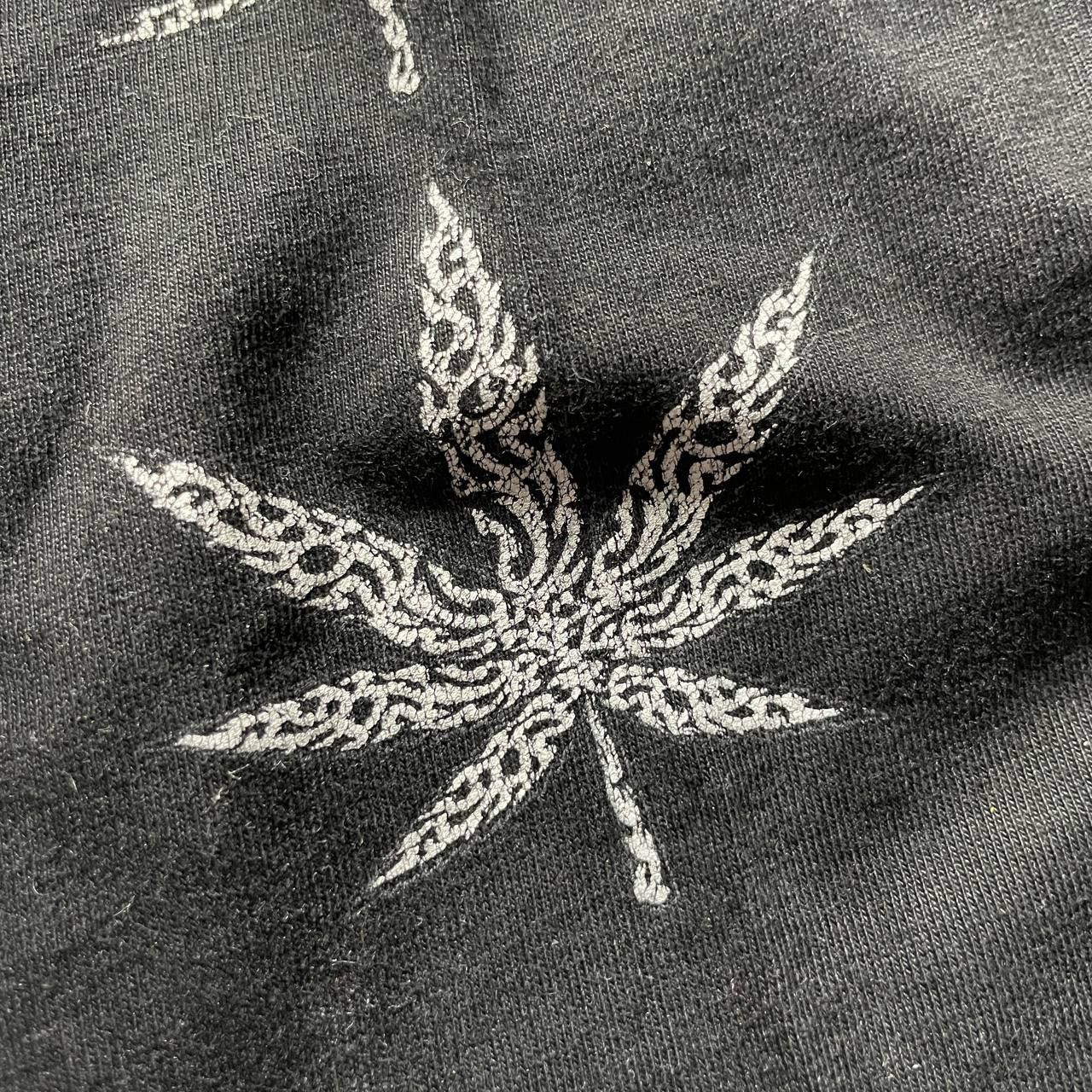 Vintage VINTAGE Y2K TRIBAL WEED RARE AMAZING HYPE LOMG SLEEVE Size US L / EU 52-54 / 3 - 7 Thumbnail