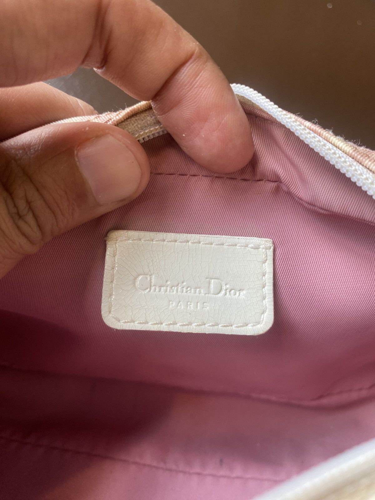 Christian Dior Monsieur × Dior Authentic Christian Dior Oblique Toiletries Custom Chain Size ONE SIZE - 20 Thumbnail