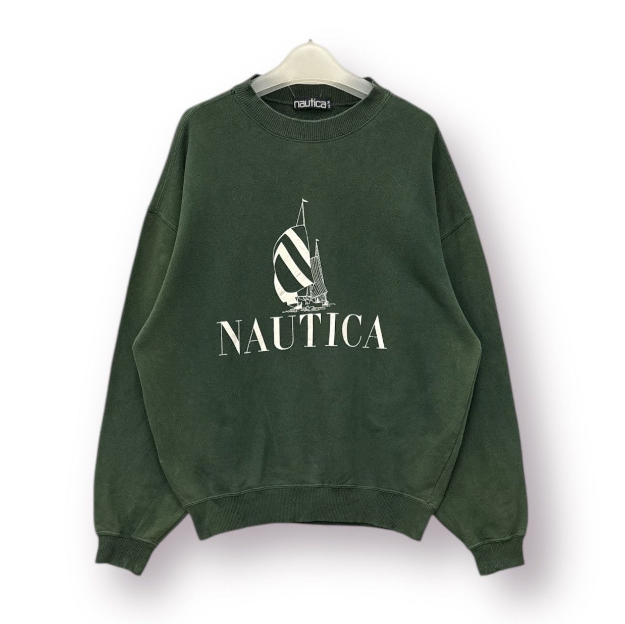 Nautica 🔥 Vintage 90's Nautica Sweatshirt - N Size US M / EU 48-50 / 2 - 1 Thumbnail