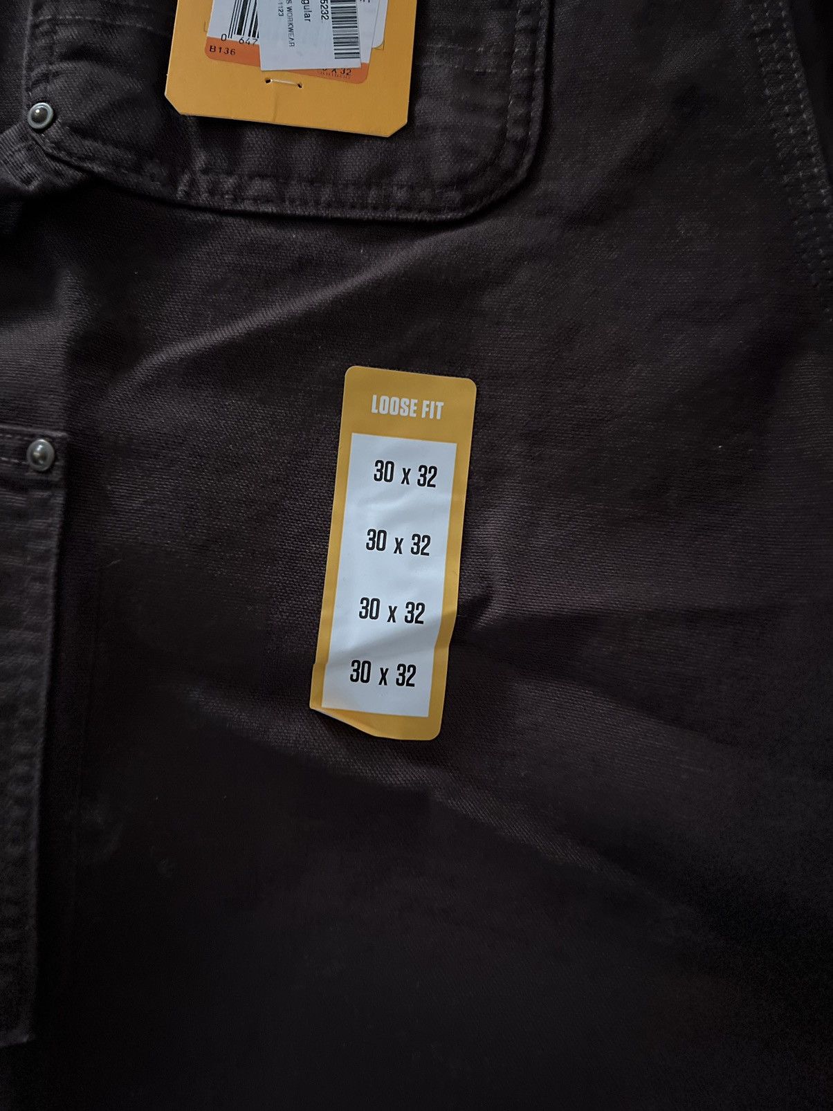 Carhartt × Carhartt Wip × Vintage Carhartt Double Knees (Brown) Size US 30 / EU 46 - 4 Thumbnail