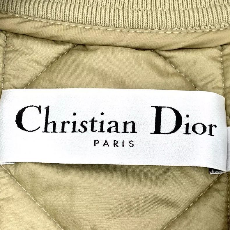 Christian Dior Brown Diamond Pattern Jacket-2506