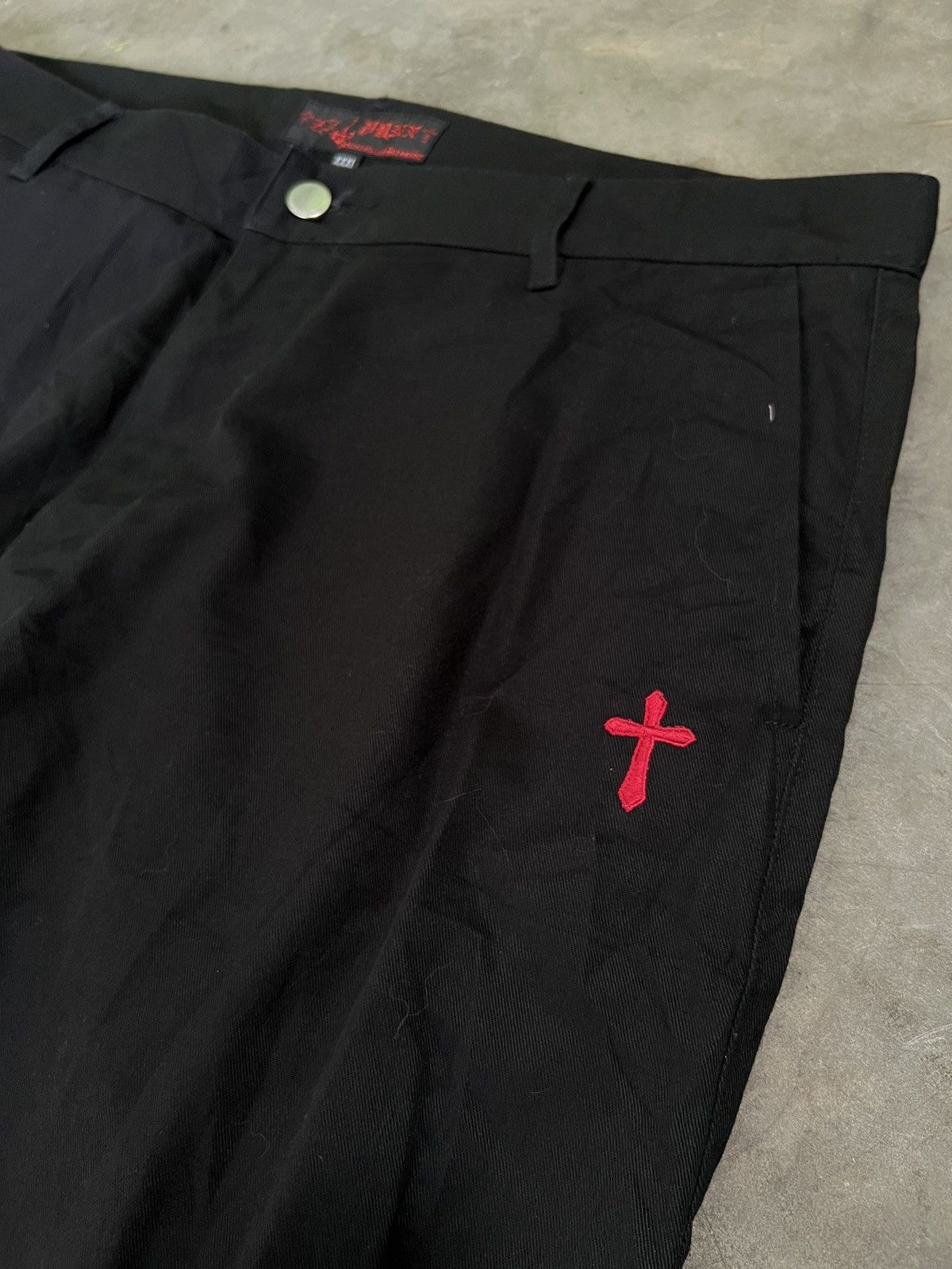 Japanese Brand Japanes Brand ZJ Punk Bondage Pants Multi Zipper Size US 37 - 6 Thumbnail