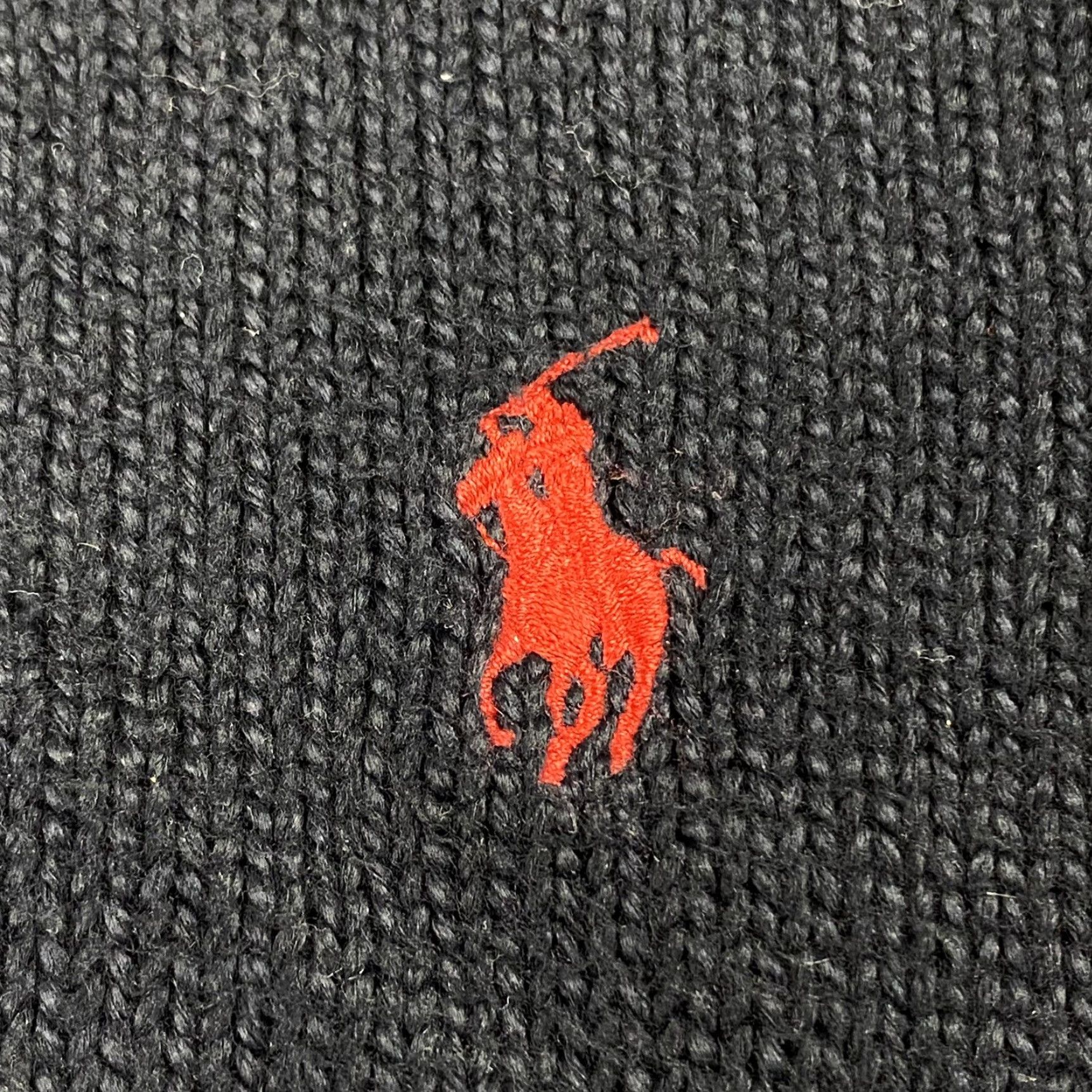 Polo Ralph Lauren VINTAGE Polo Ralph Lauren Sweater Shirt Men XL 100% Cotton 1/4 Zip Mockneck Striped Blue Red Knit Classic Mens 90s Era Size US XL / EU 56 / 4 - 3 Thumbnail