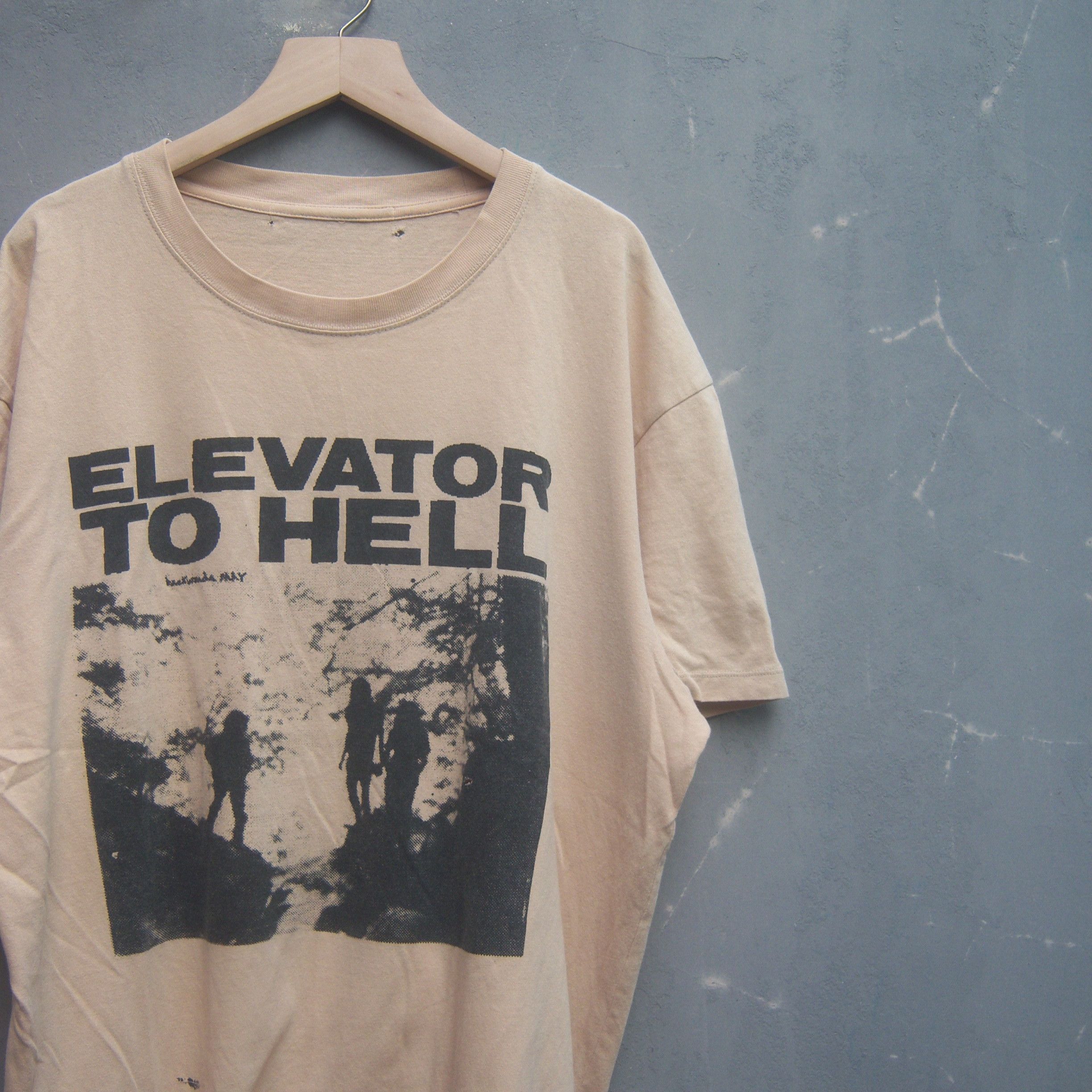 Band Tees Elevator To Hell From Ep Backwards May T Shirt Size US XL / EU 56 / 4 - 8 Thumbnail
