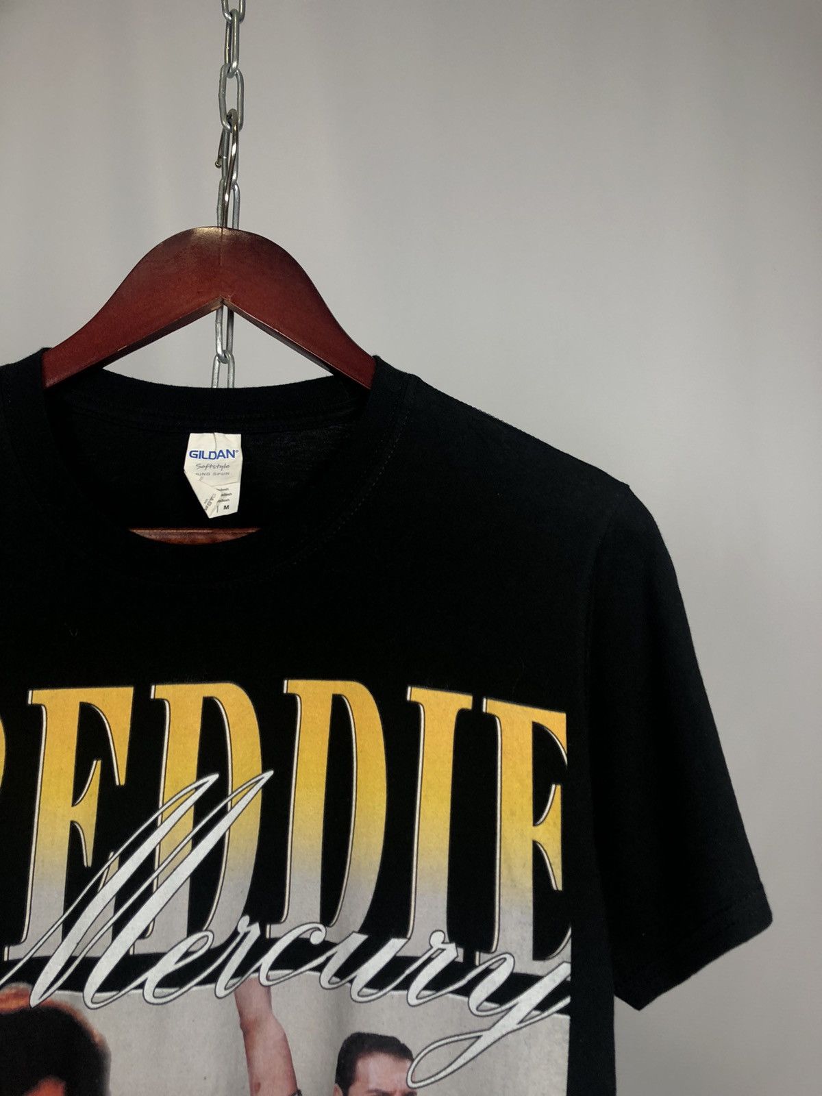 Band Tees Freddie Mercury T-shirts big logo vintage Size US M / EU 48-50 / 2 - 2 Thumbnail