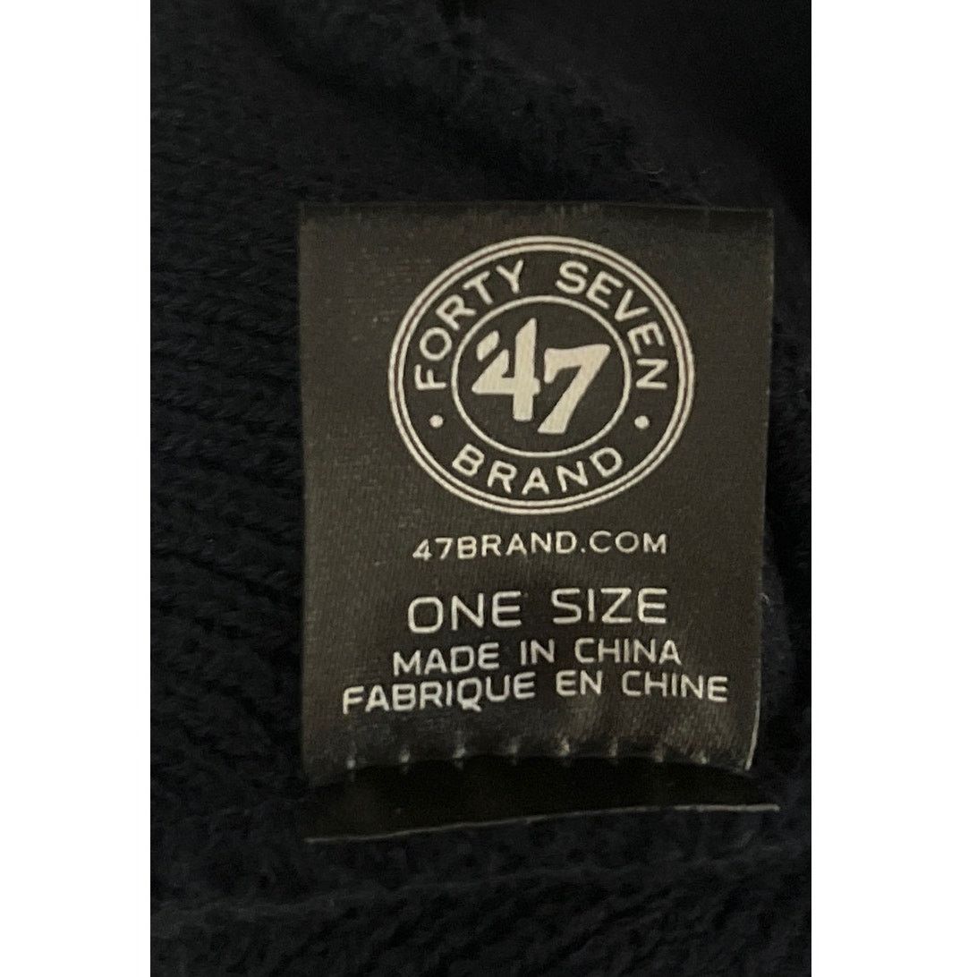 47 Brand 47 Brand Super Bowl XLVIII 48 Knit Pom Pom Cuff Beanie Hat Size ONE SIZE - 9 Thumbnail
