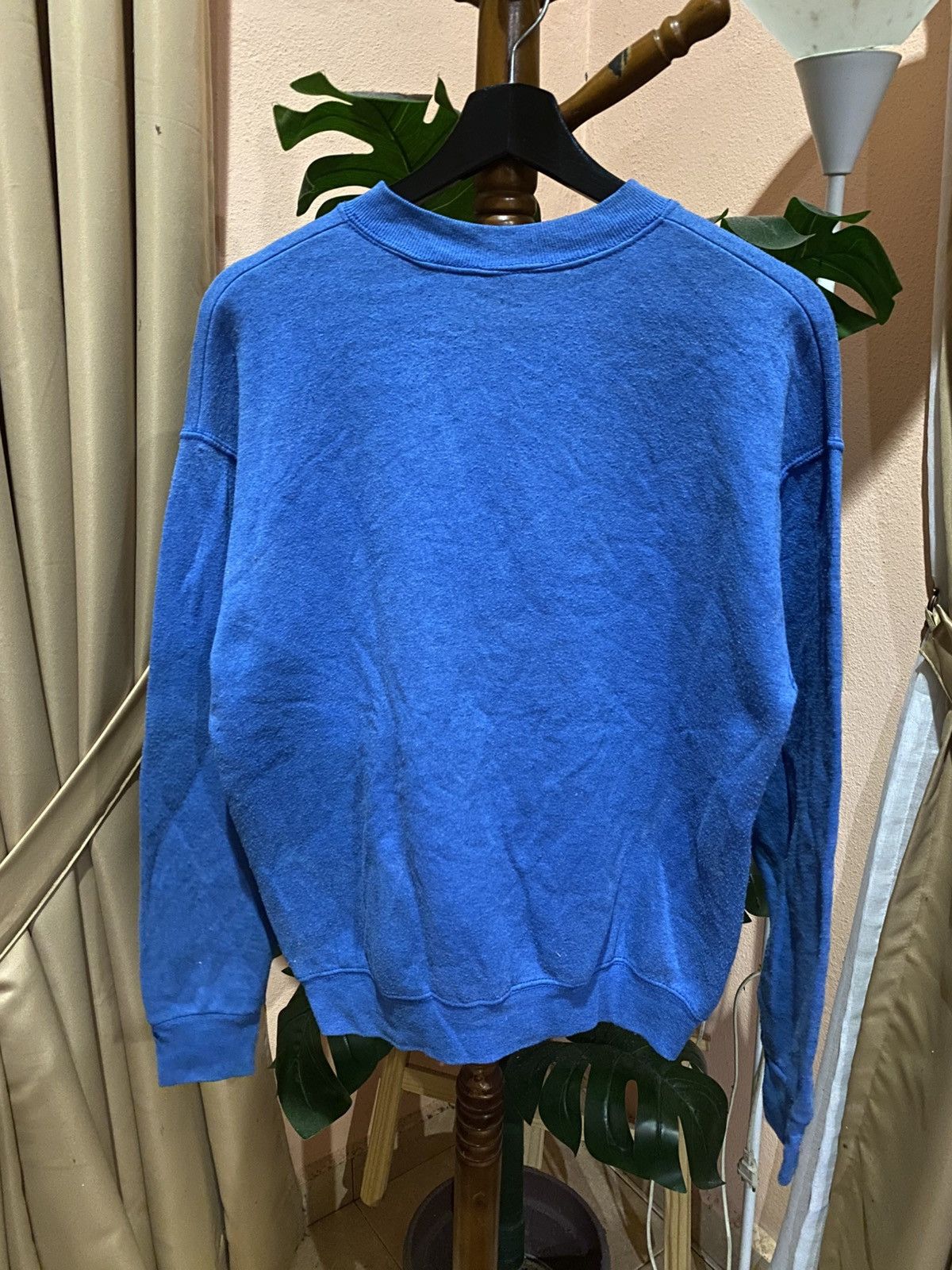 Vintage Vintage 90s Mississippi State Bulldogs Blue Sweatshirt Size US M / EU 48-50 / 2 - 7 Thumbnail