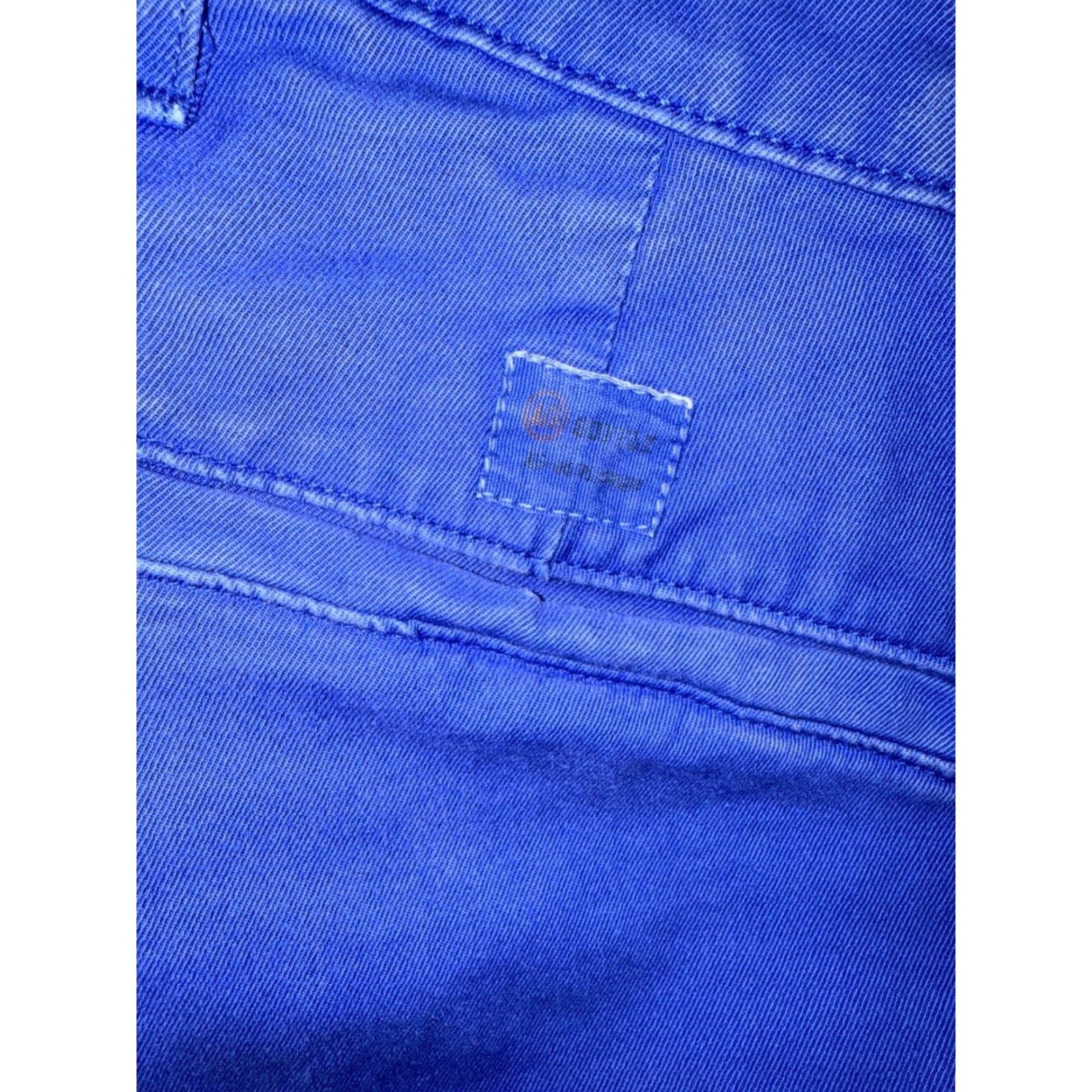 Vintage AG Adriano Goldschmied Pants 30x33 blue Slim Straight Stretch 49 Mens Size US 30 / EU 46 - 4 Thumbnail