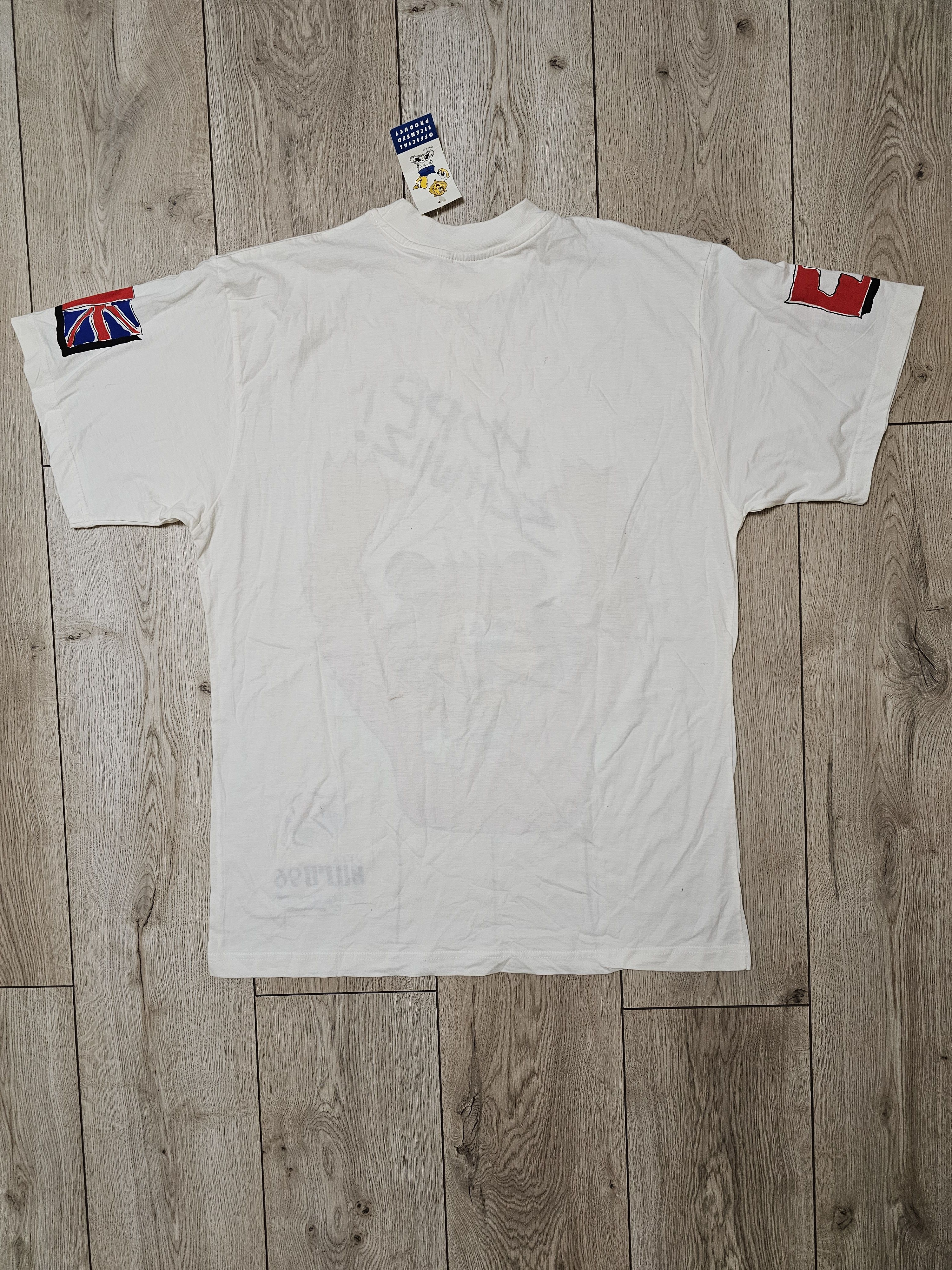 Vintage ENGLAND 1996 EURO VINTAGE FOOTBALL SHIRT SOCCER SHIRT Size US L / EU 52-54 / 3 - 2 Thumbnail