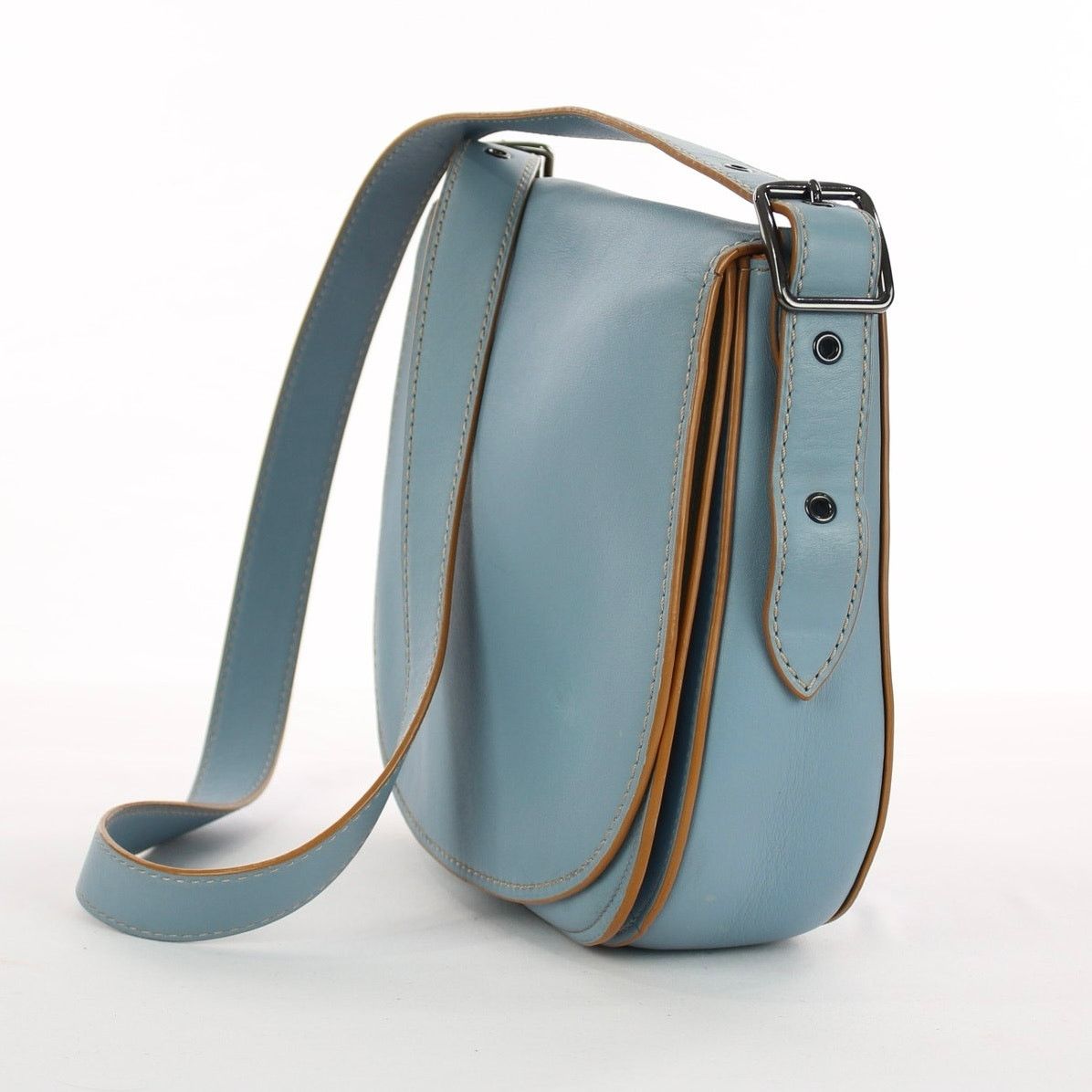 Coach Coach 75th Anniversary Light Blue Leather Crossbody Bag Size ONE SIZE - 3 Thumbnail