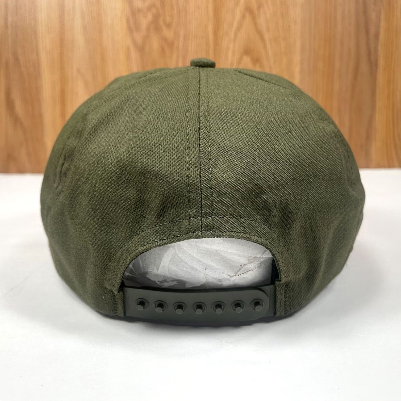 Vintage Unknown Embroidered Adjustable SnapBack Hat Cap Red Green Unisex Adults Baseball Trucker Cap Cap Red Green Embroidered Snapback Hat Size ONE SIZE - 5 Thumbnail