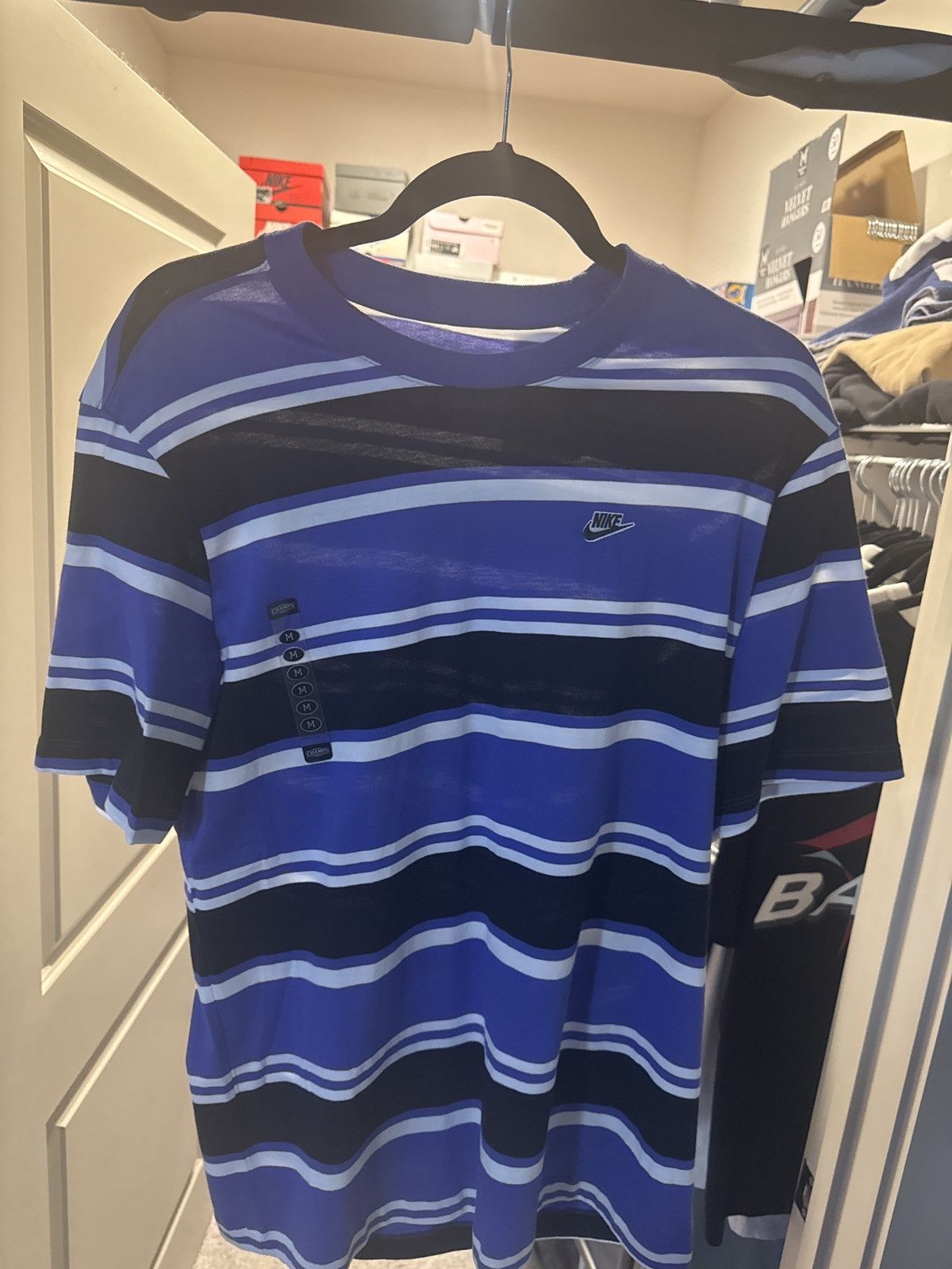 Nike Nike Striped T shirt Size US M / EU 48-50 / 2 - 1 Thumbnail