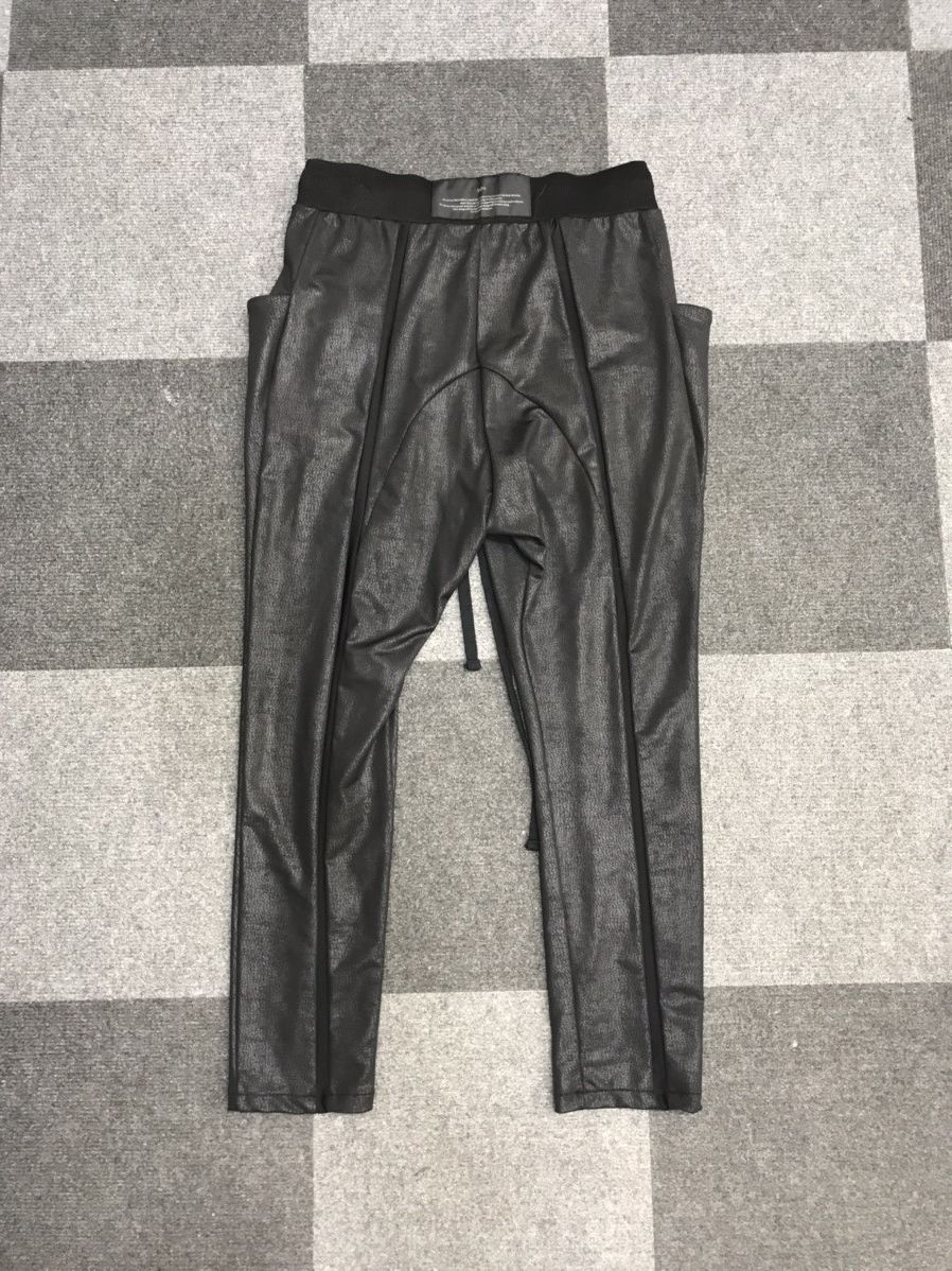 Bajra × Designer × Japanese Brand bajra Cracked Style Wax Elastic Pant Size 28" / US 6 / IT 42 - 8 Thumbnail