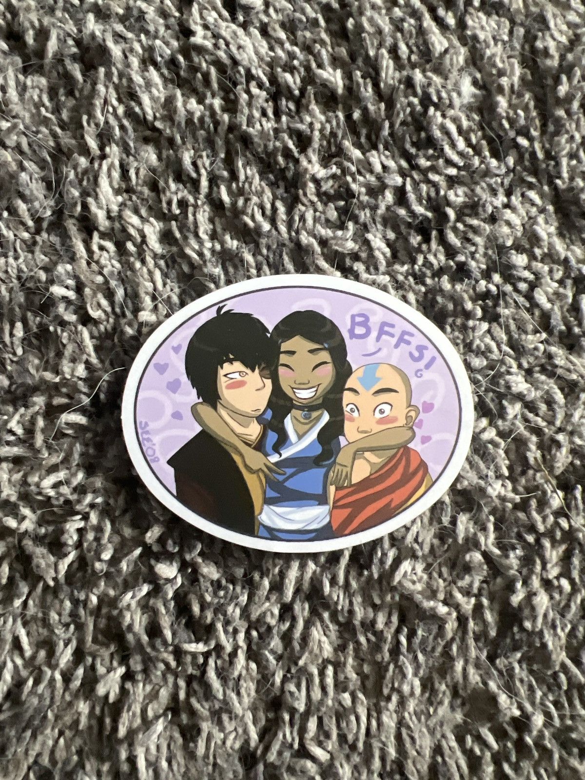 Hypebeast × Nickelodeon Nickelodeon Avatar: The Last Airbender BFFs! Sticker Size ONE SIZE - 1 Thumbnail