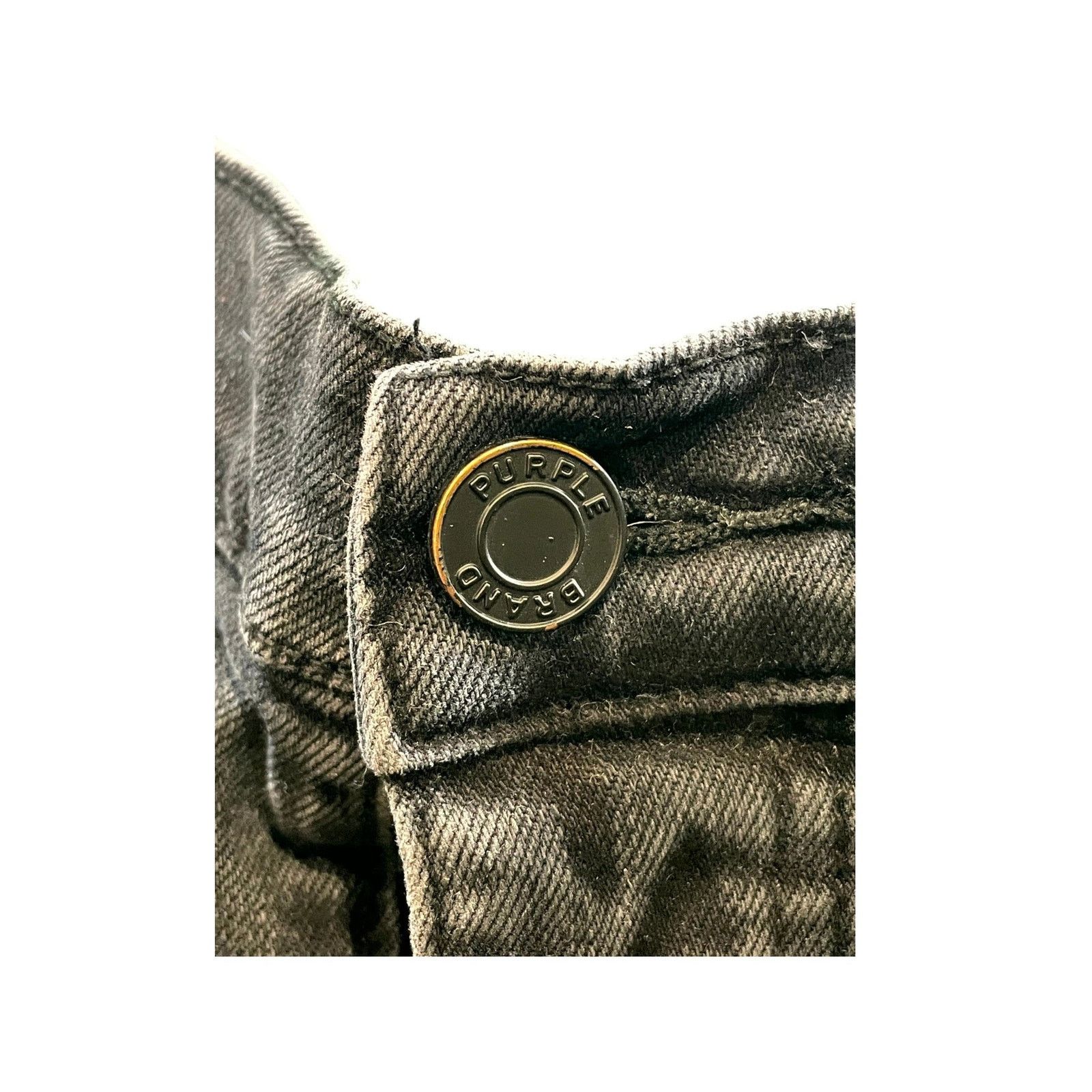 Purple Brand Purple Brand Black Wash Jeans Size US 31 - 4 Thumbnail
