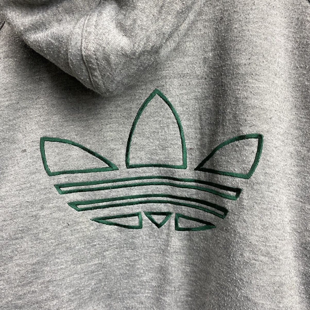Adidas × Vintage VINTAGE‼️Adidas Trefoil Embroided Reversible Hoodie Size US XL / EU 56 / 4 - 9 Thumbnail
