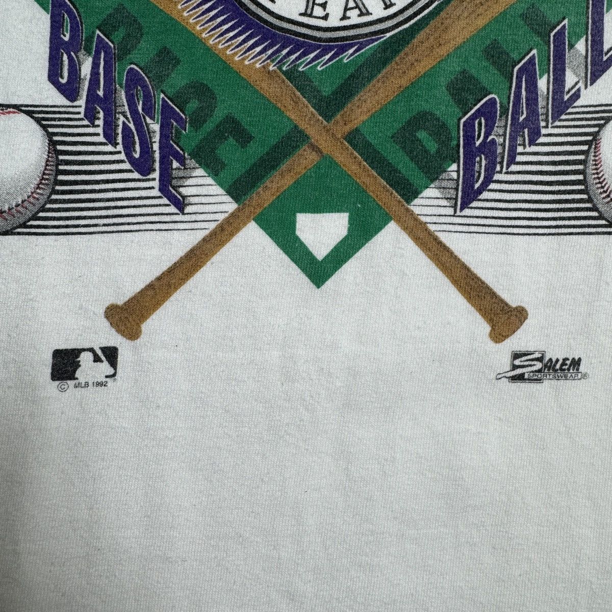 MLB 1992 Colorado Rockies baseball sport tee USA 90s Size US S / EU 44-46 / 1 - 5 Thumbnail
