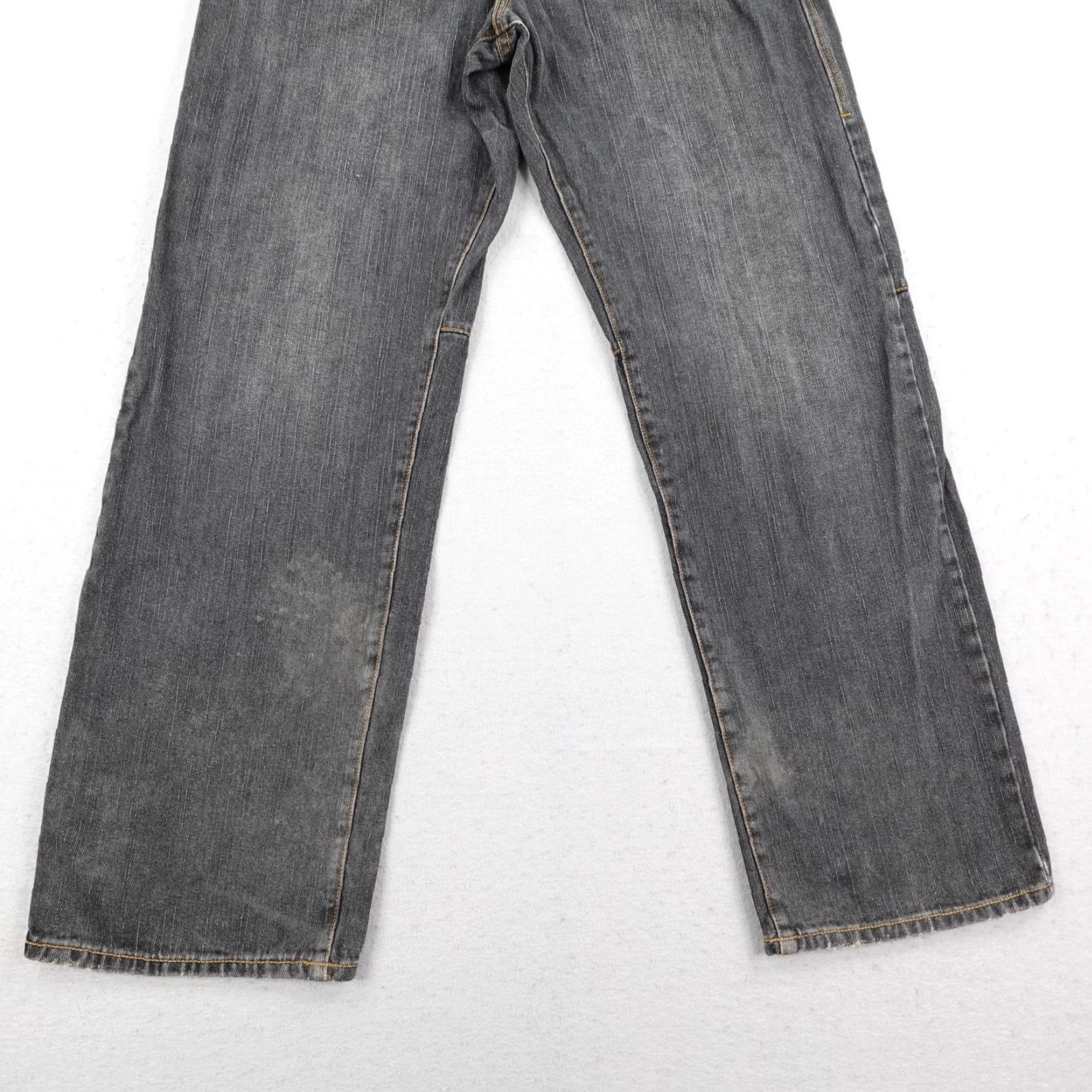 Rocawear VINTAGE Rocawear Jeans 36 Gray Wide-Leg Baggy Distressed Y2K Mens Size US 36 / EU 52 - 3 Thumbnail
