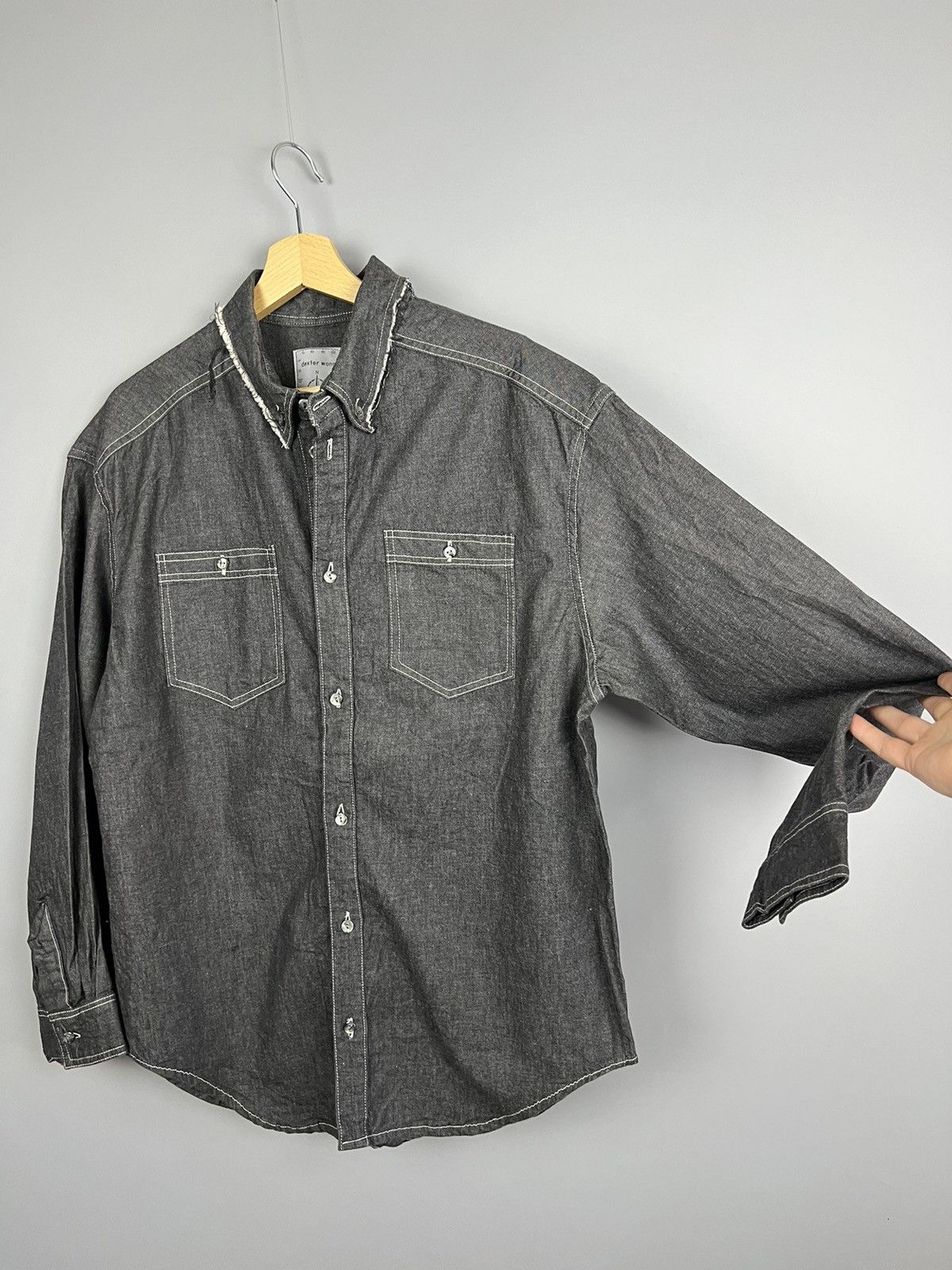 Dexter Wong (M) RARE Dexter Wong vintage button up shirt / overshirt Size US M / EU 48-50 / 2 - 2 Thumbnail