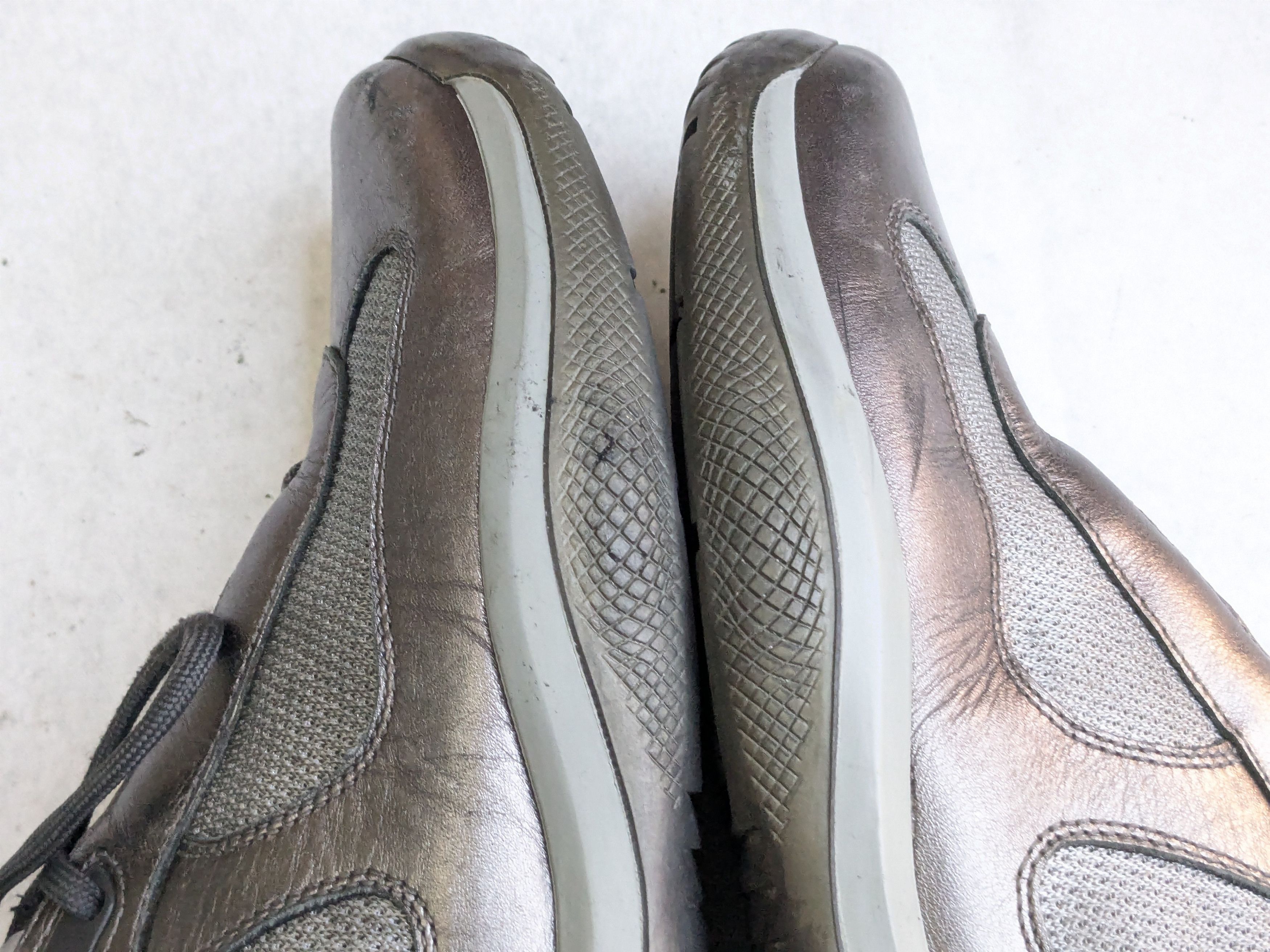 Prada Prada America's Cup Sneakers Silver 9 Low Tops Size US 9 / EU 42 - 9 Thumbnail