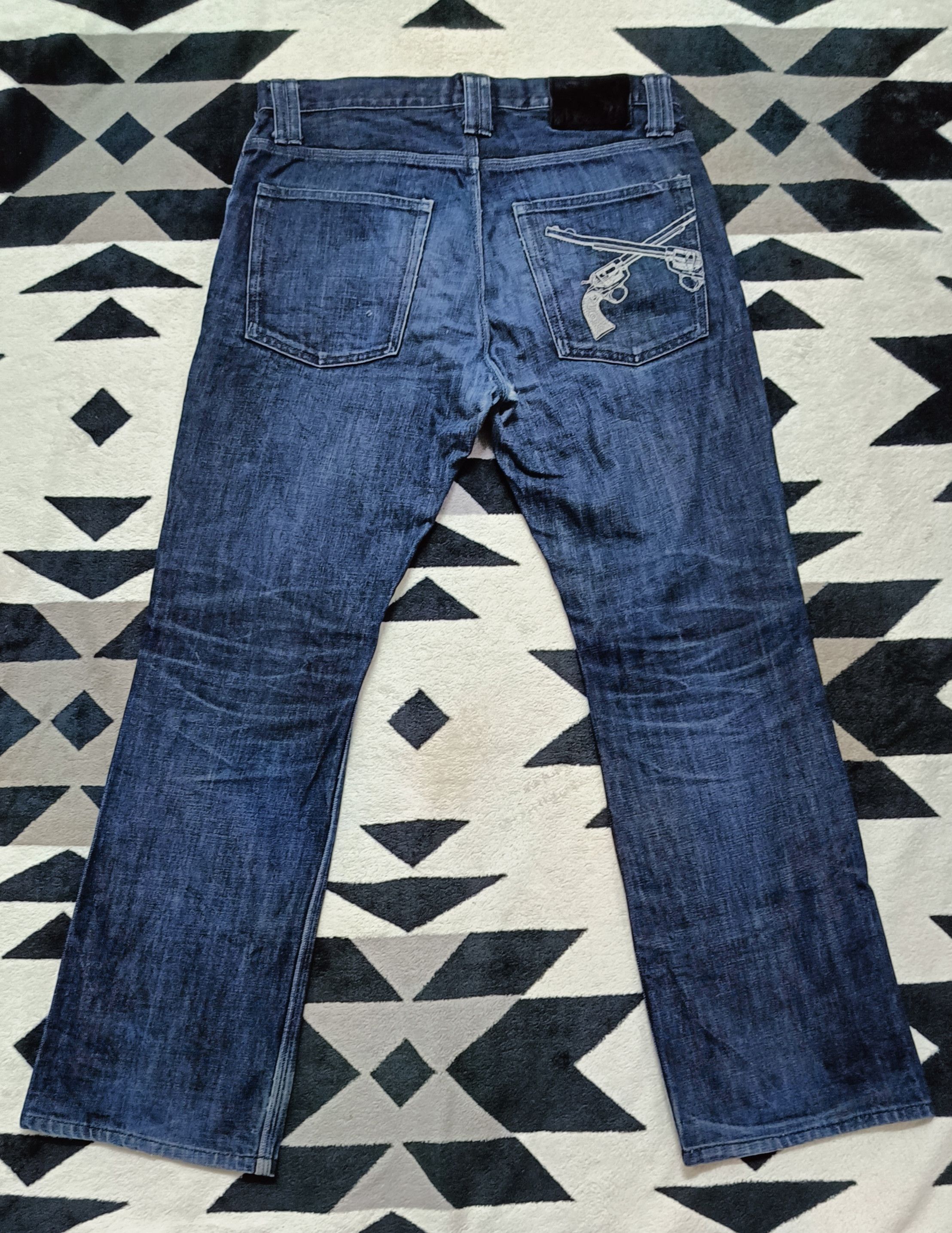 Japanese Brand × Mastermind Production × Roar 🔥🔥 Rare Roars Denim Jeans Size 32" / US 10 / IT 46 - 2 Thumbnail